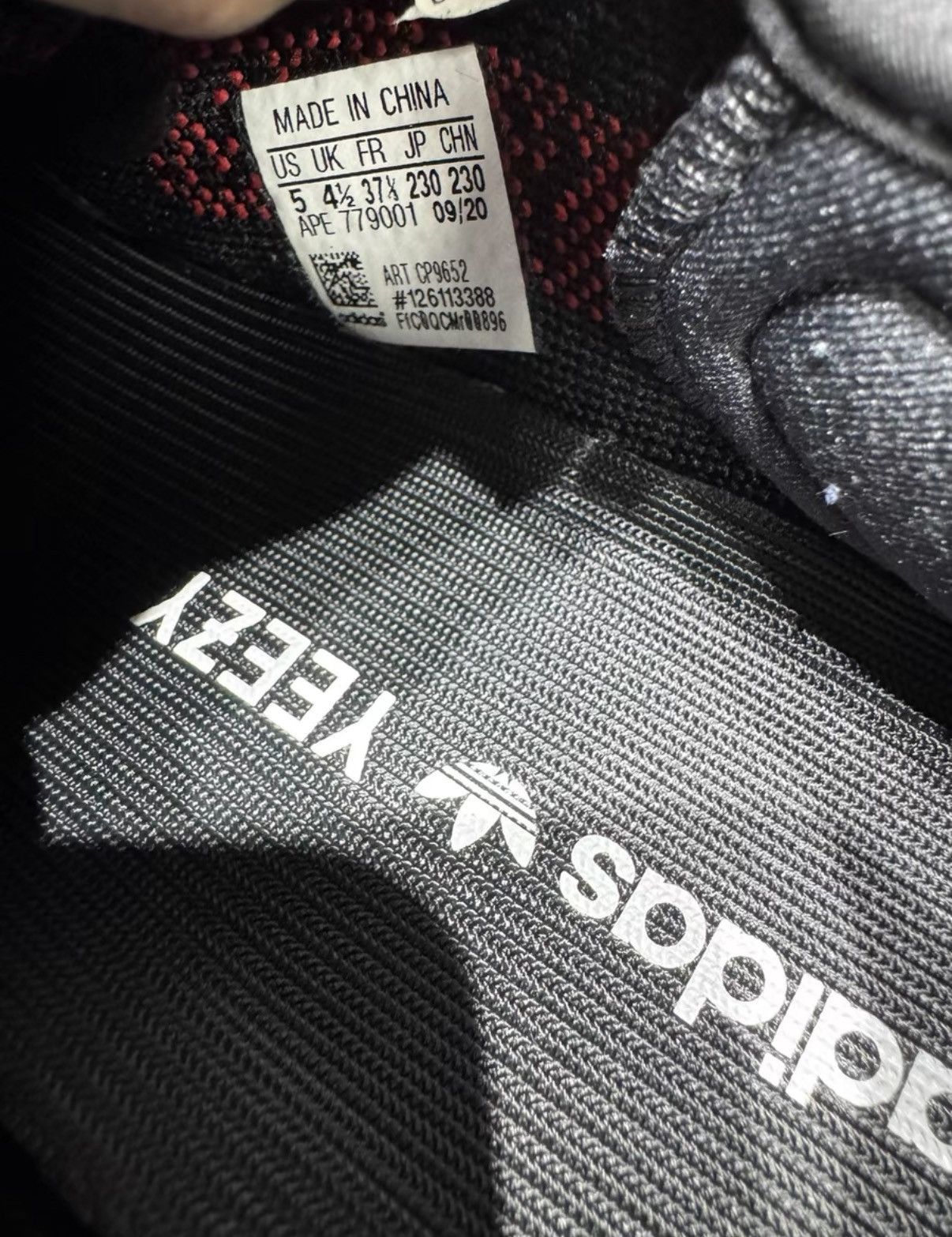 Adidas Adidas Yeezy 350 Bred, 2020 Version K37 Size US 7 / IT 37 - 9 Thumbnail