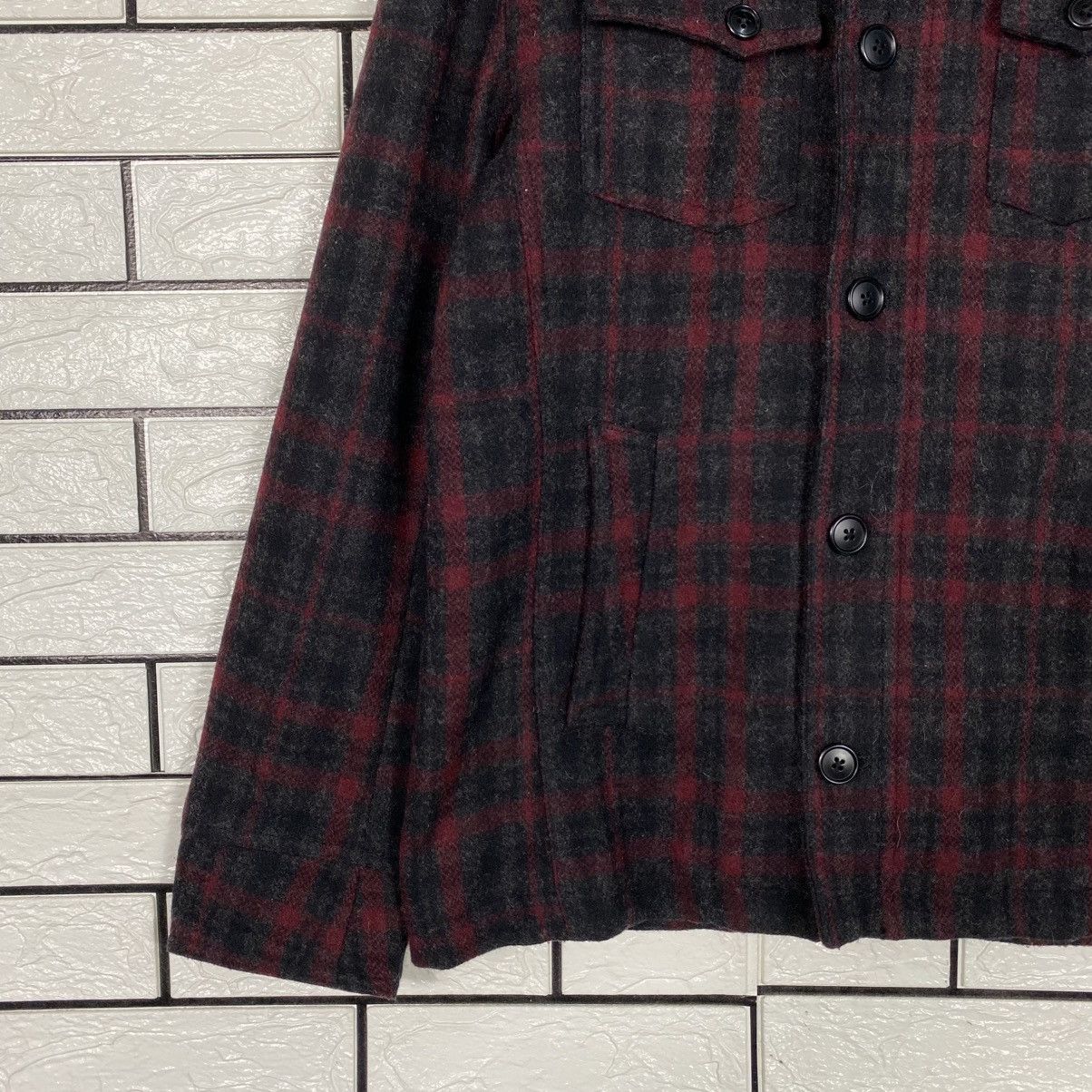 Japanese Brand 📌Vintage Wool Bomber Jacket Male & Co Tartan Issey Miyake Size US L / EU 52-54 / 3 - 5 Thumbnail