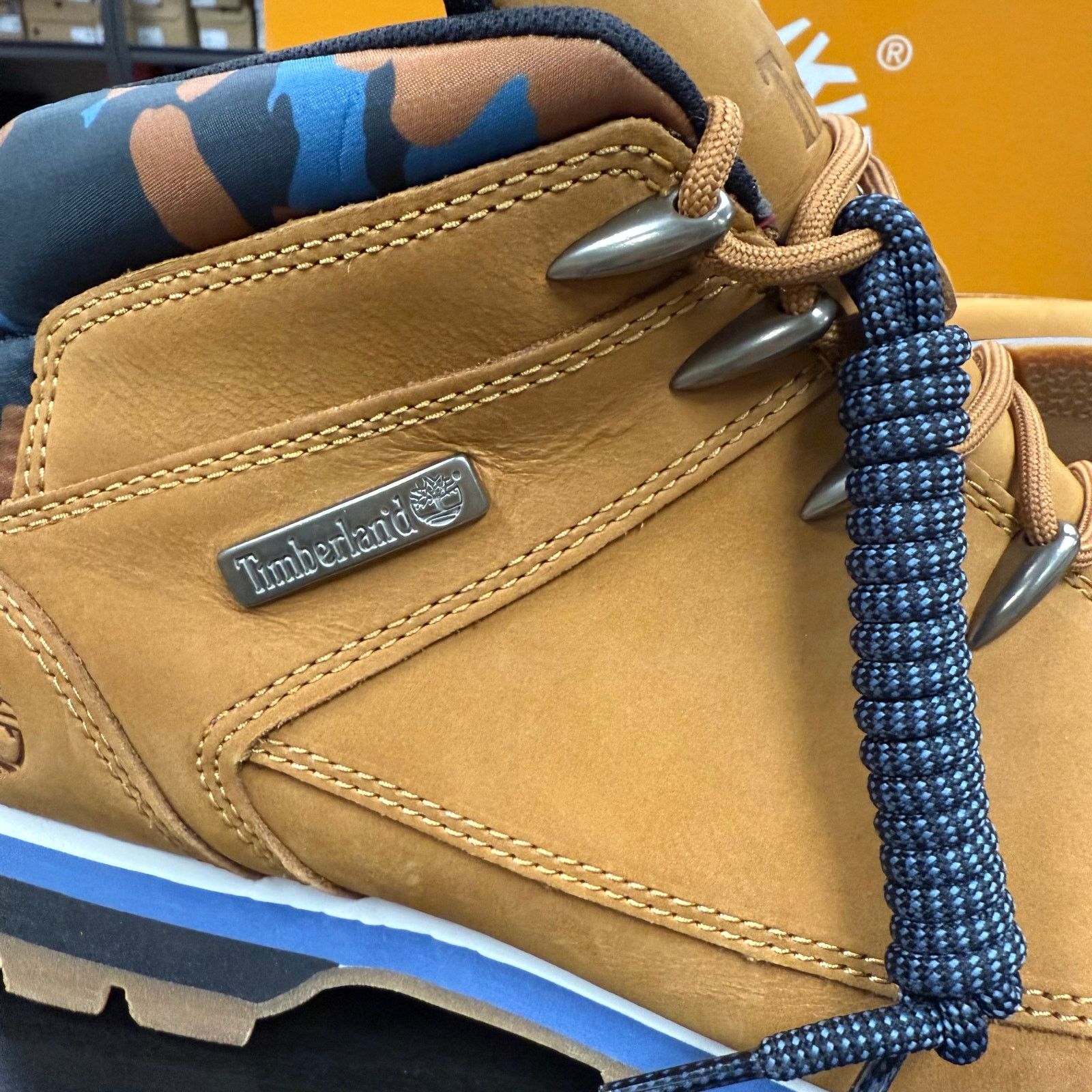 Timberland TIMBERLAND MEN'S 12 EURO SPRINT HIKER MID NUBUCK WHEAT A67FB Size US 12 / EU 45 - 8 Thumbnail
