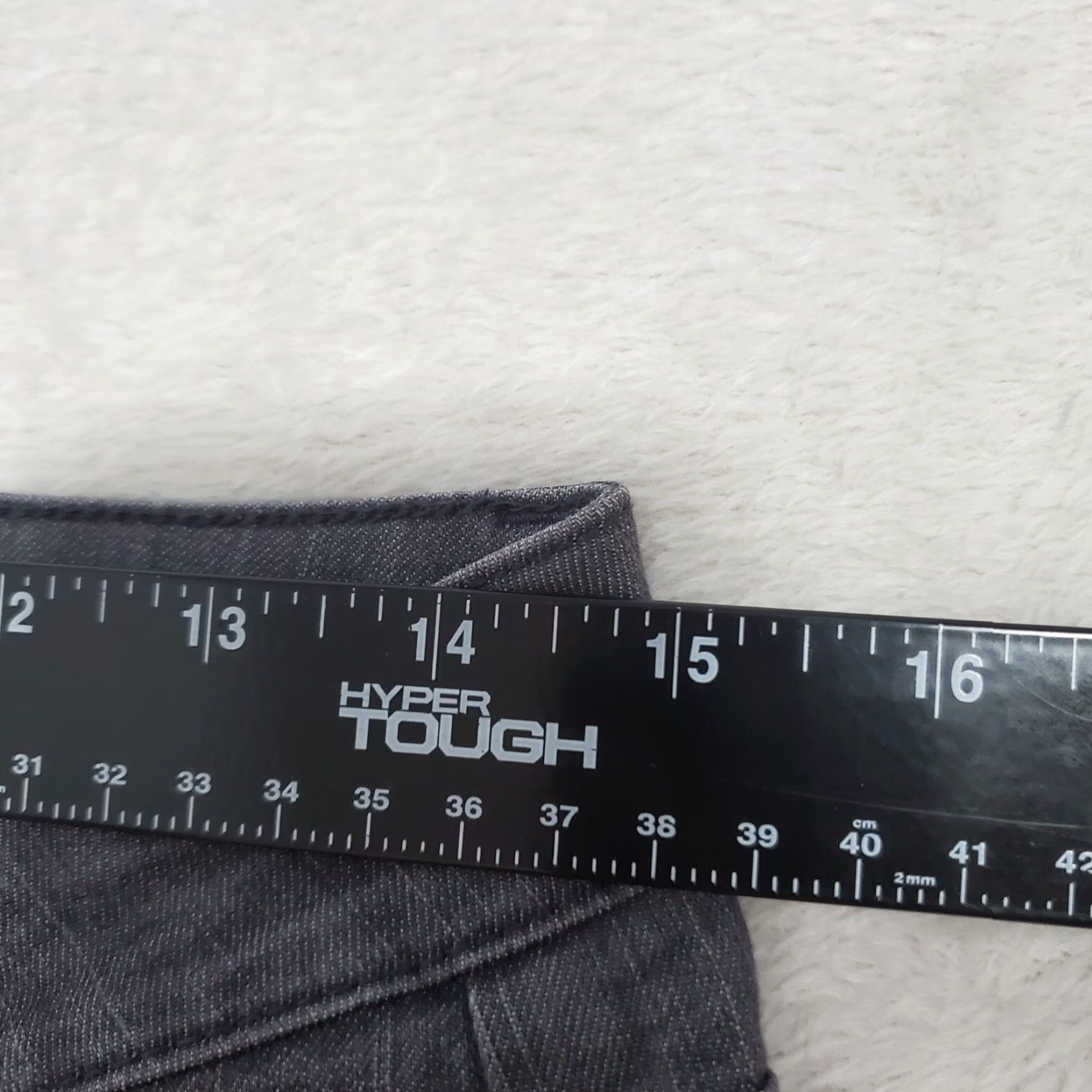 Prana VINTAGE Prana Jeans Women 8 Gray Low Rise Short Inseam Straight Leg Stretch 30X28 Size 30" / US 8 / IT 44 - 7 Thumbnail