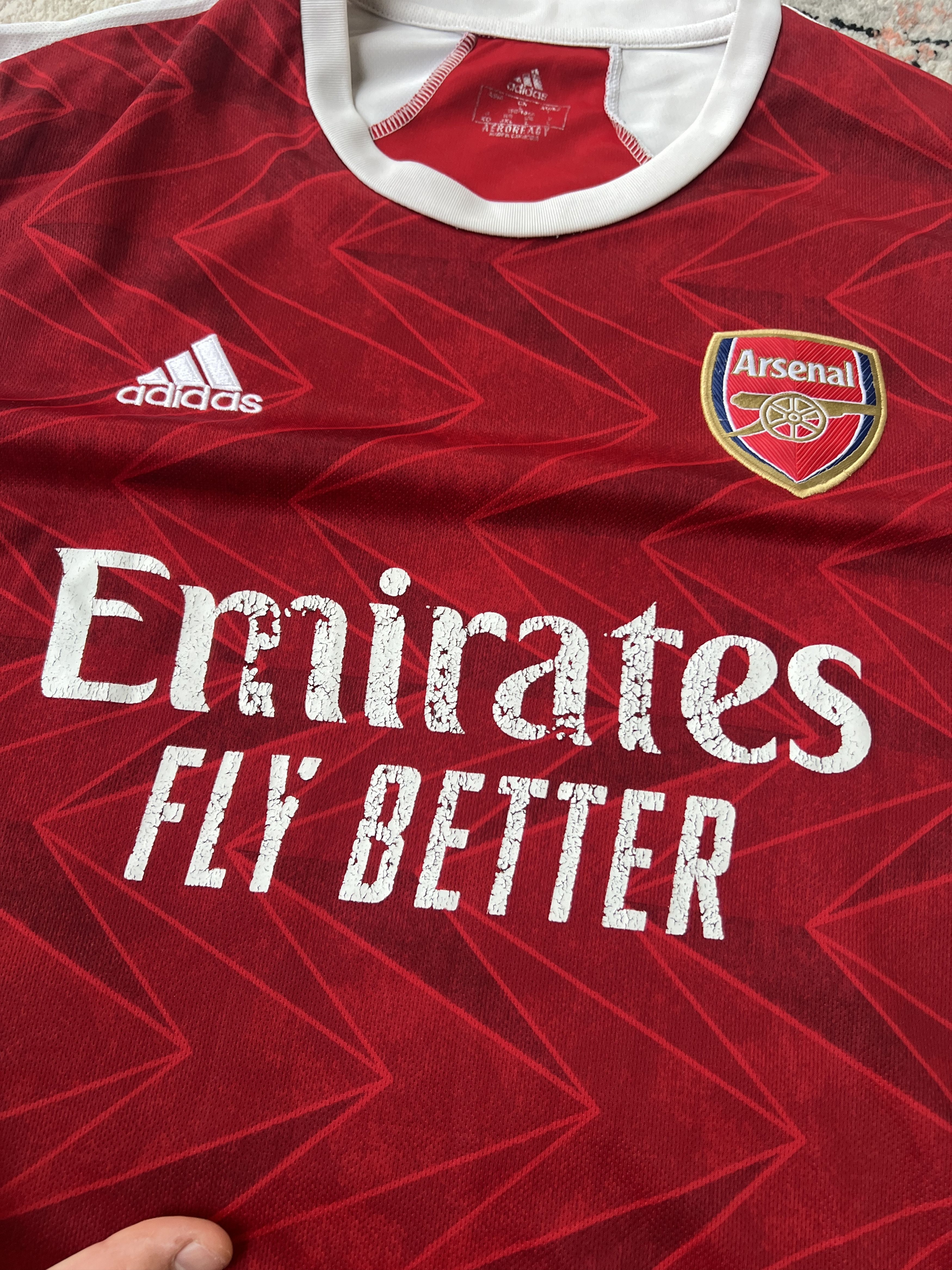 Adidas Adidas Arsenal Football Jersey Size US L / EU 52-54 / 3 - 3 Thumbnail
