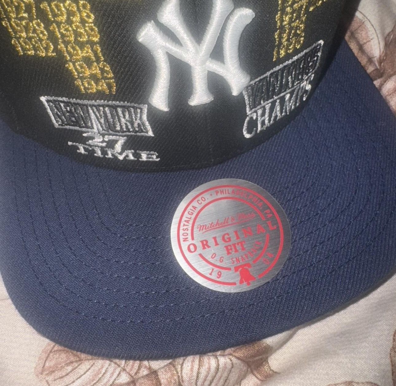 Mitchell & Ness MitchellxNess New York Yankees hat Size 36 - 2 Thumbnail