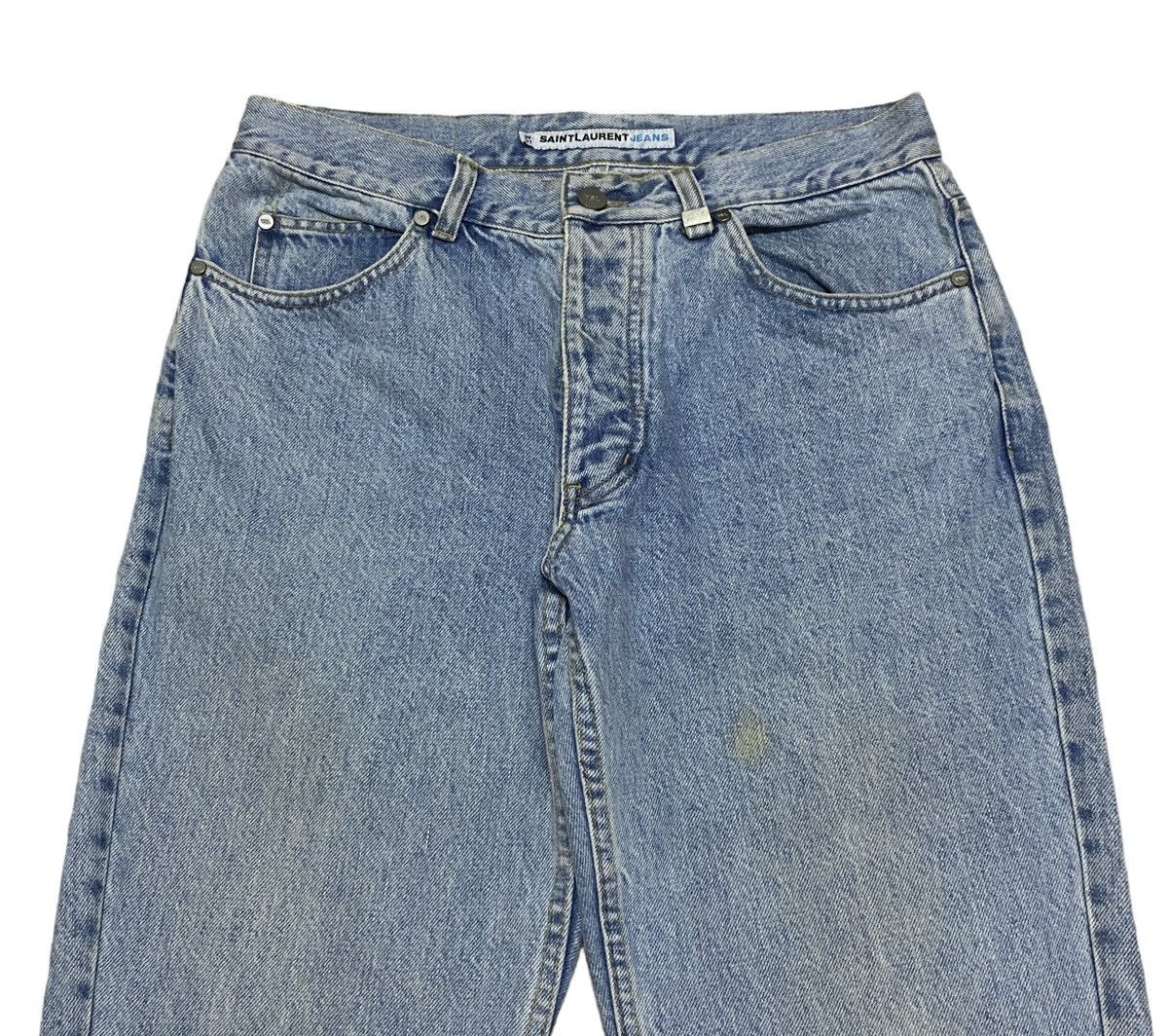 Saint Laurent Paris Vintage Brand Saint Lauren Jeans 2000s Size US 30 / EU 46 - 4 Thumbnail