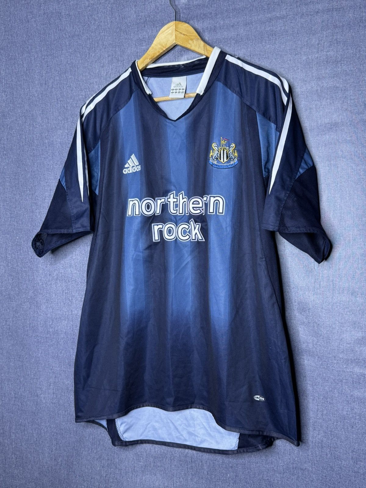 Adidas Vintage Adidas New Castle United Jersey 2004/2005 Away Retro Size US XL / EU 56 / 4 - 2 Thumbnail