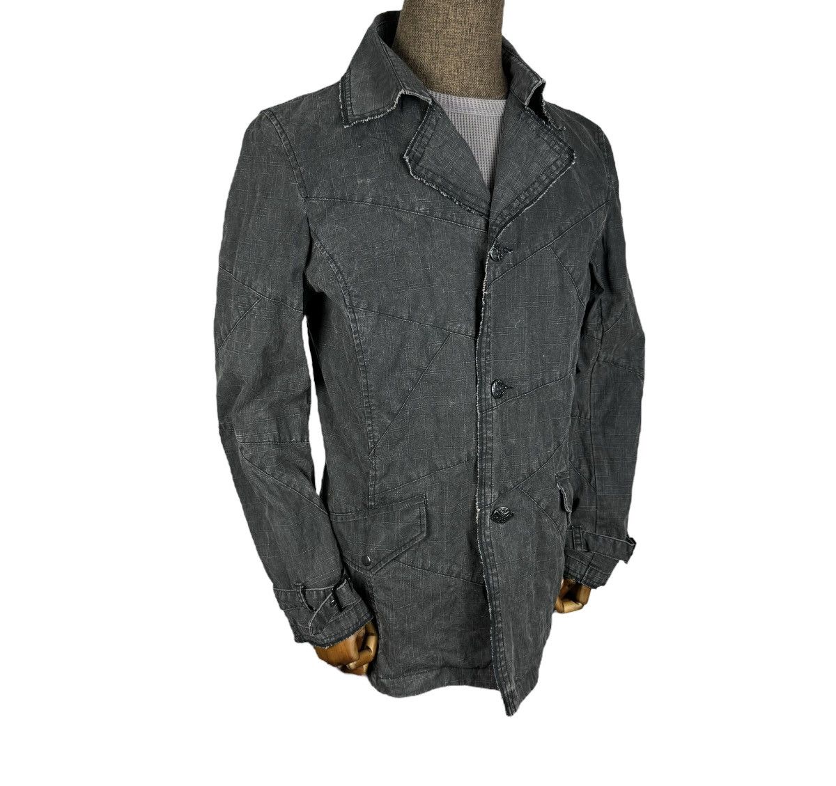 In The Attic 🌟IN THE ATTIC DENIM BUTTON JACKET Size L / US 10 / IT 46 - 1 Thumbnail
