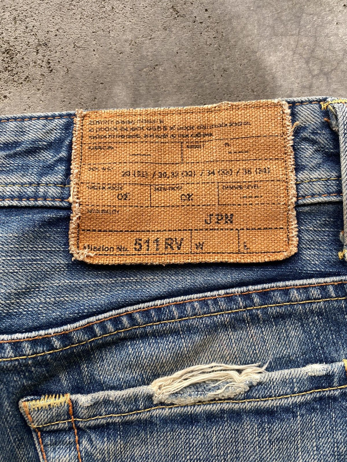 Edwin × If Six Was Nine × Japanese Brand Vintage Edwin Distressed Boot Cut Jeans Size US 30 / EU 46 - 20 Thumbnail