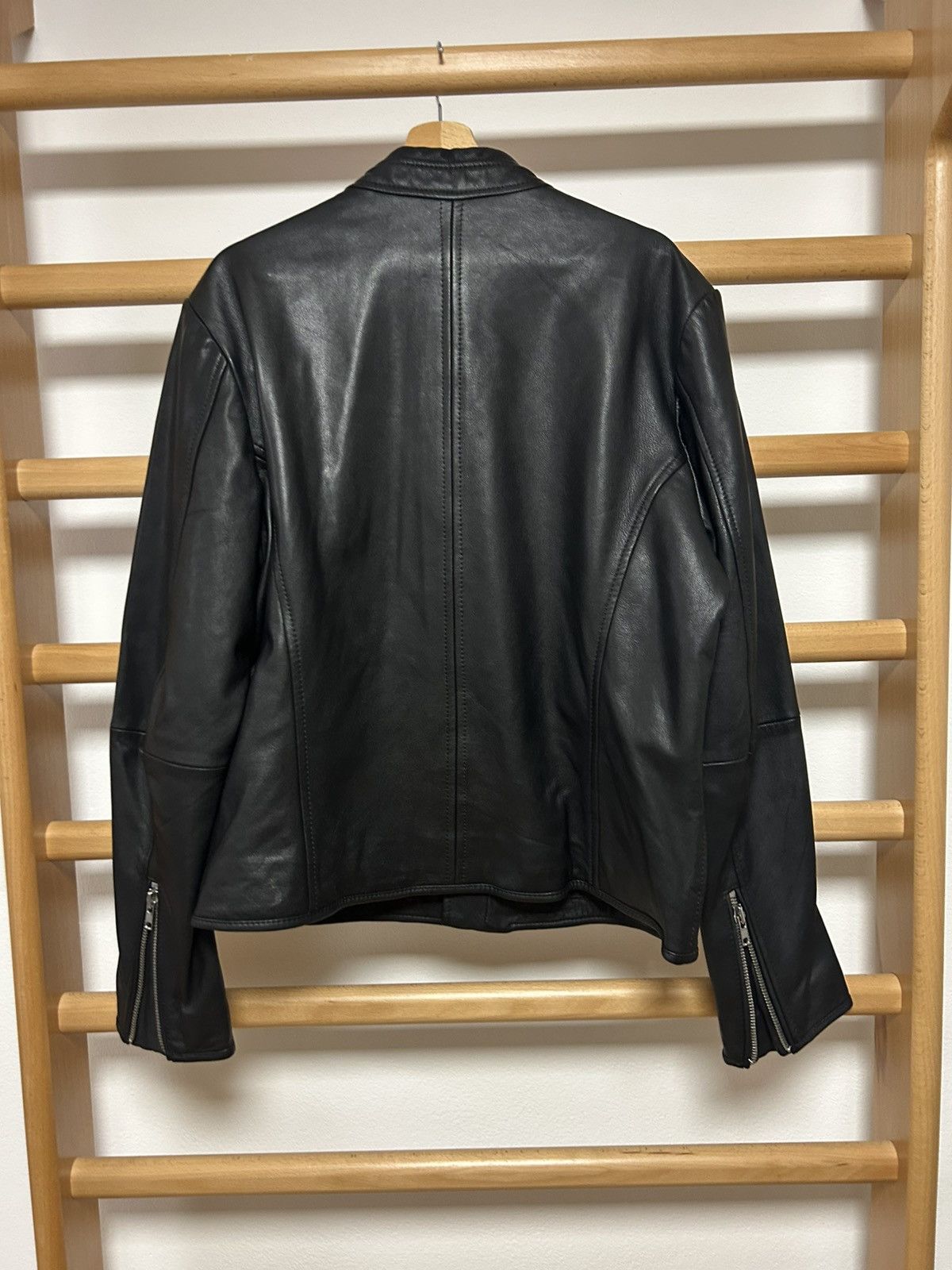 Diesel Diesel leather jacket with zip Size US XXL / EU 58 / 5 - 2 Thumbnail