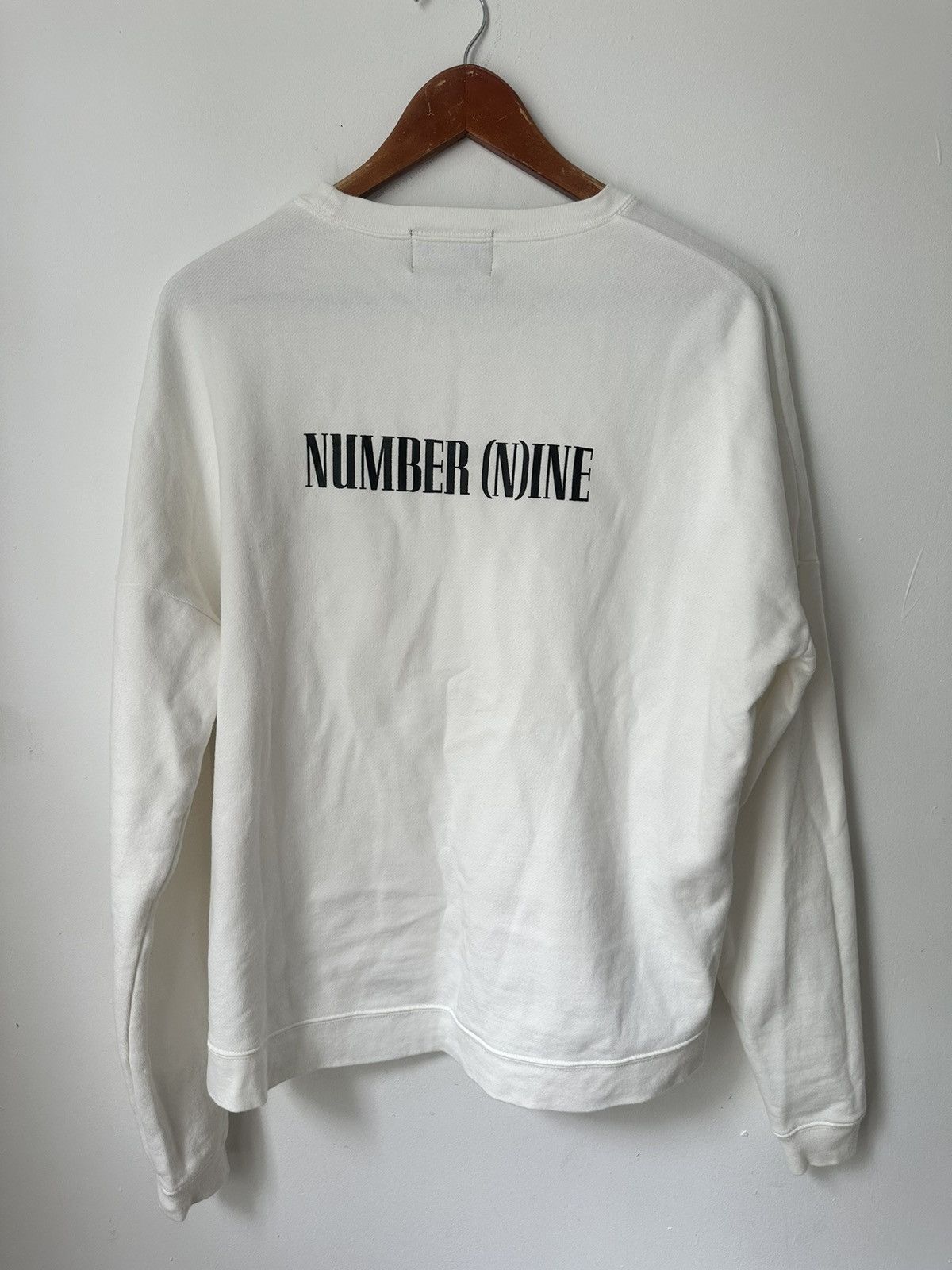 Number (N)ine Number (N)ine Cropped Stamp Sweater Size US M / EU 48-50 / 2 - 1 Thumbnail