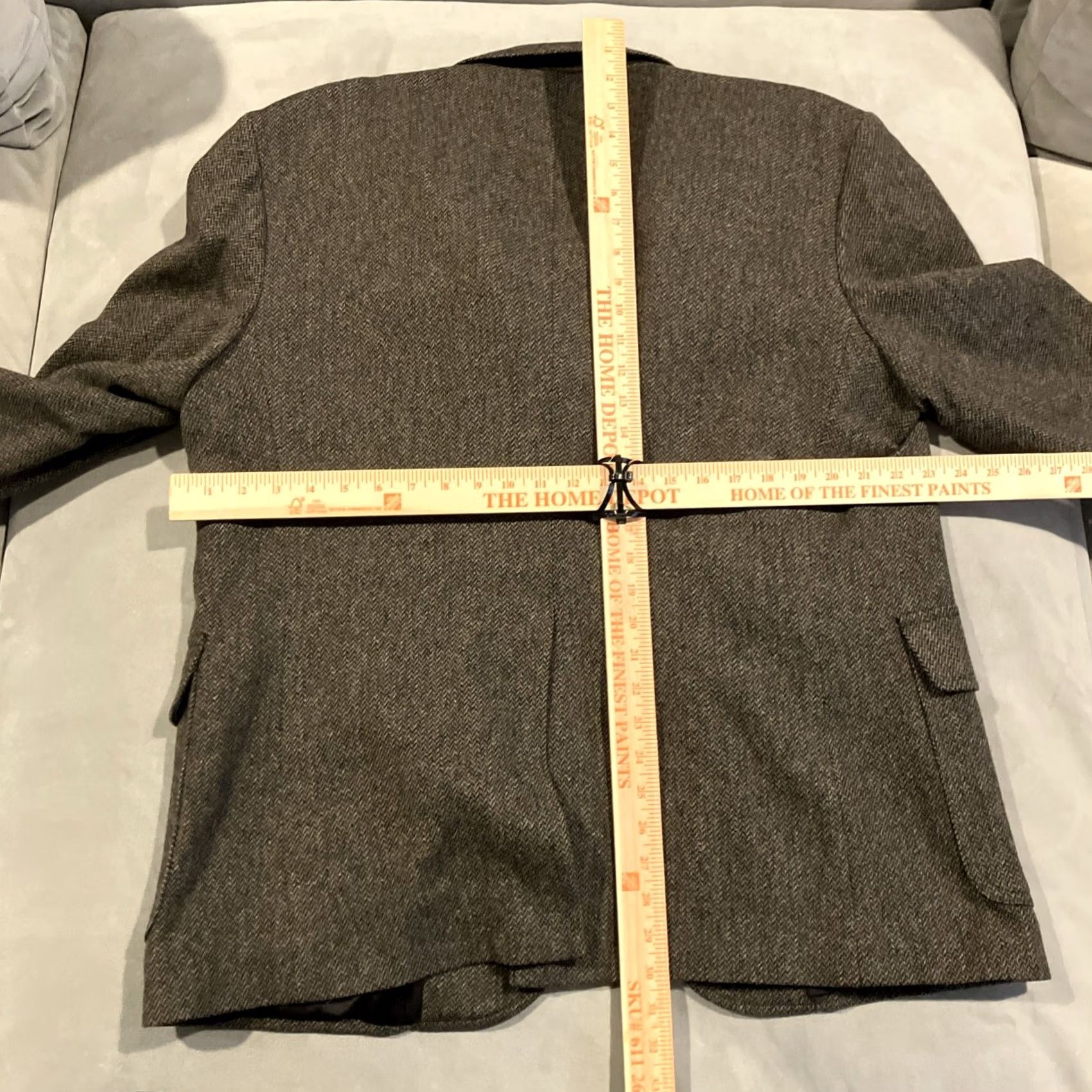 Pendleton VINTAGE PENDLETON Tweed Blazer Sport Coat 100% Virgin Wool MADE USA 46 Size 46R - 7 Thumbnail