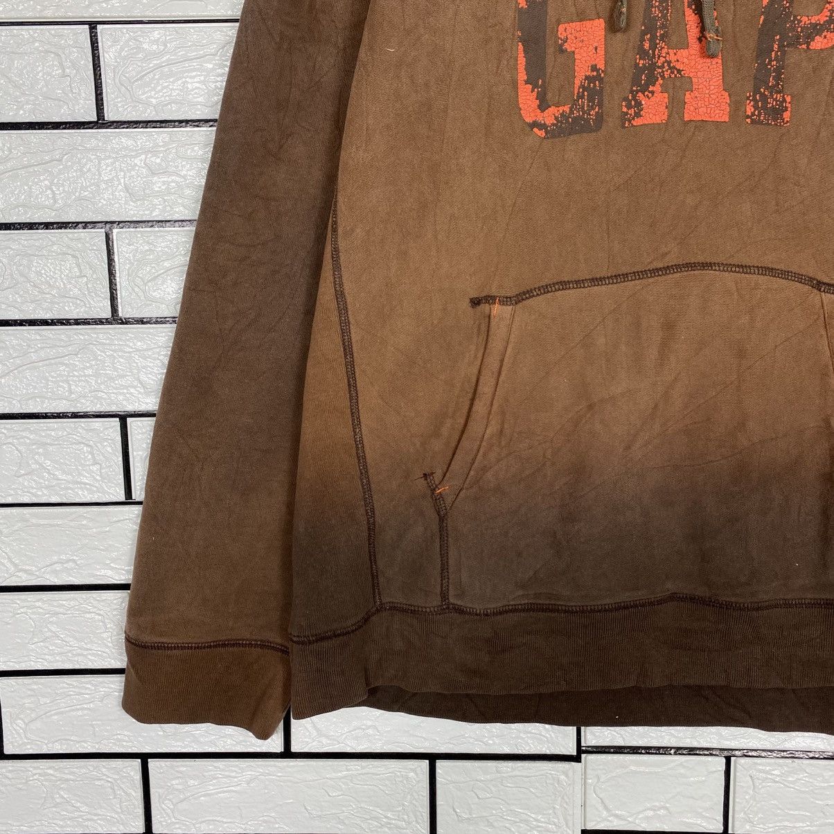 Japanese Brand Trashed Distressed Punk Design Hoodie Gap Big Logo Size US XL / EU 56 / 4 - 5 Thumbnail
