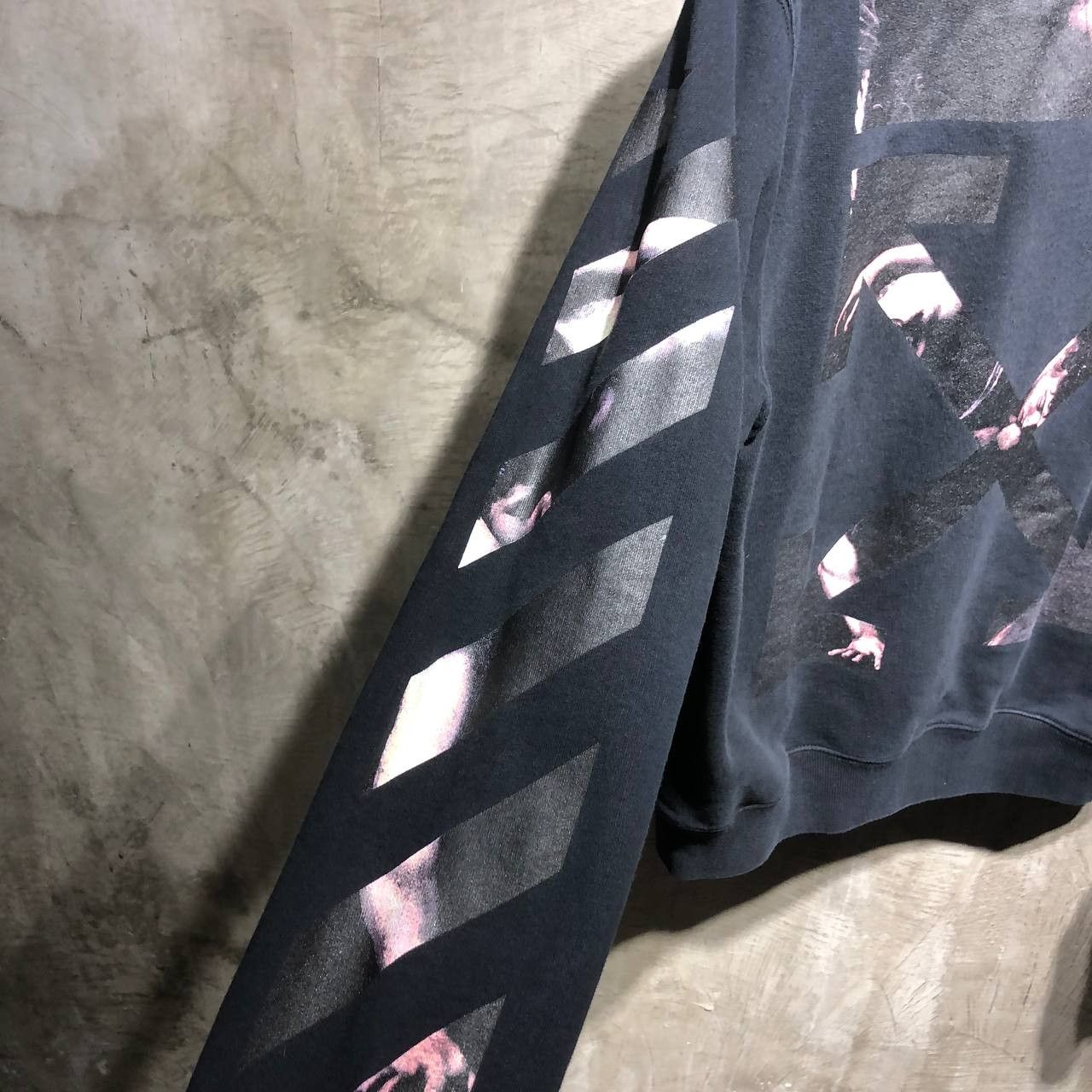 Off-White Off-White SS20 Caravaggio Arrows hoodie Size US L / EU 52-54 / 3 - 4 Thumbnail