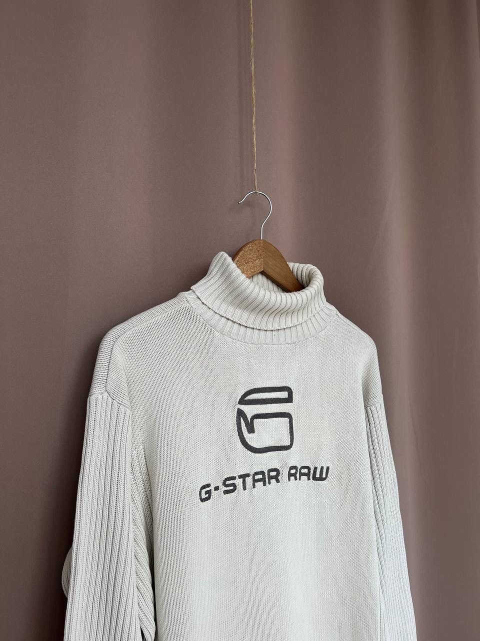 G-Star G-Star Raw Turtleneck Sweater Mens Size XL/L Knit Jumper Size US L / EU 52-54 / 3 - 3 Thumbnail