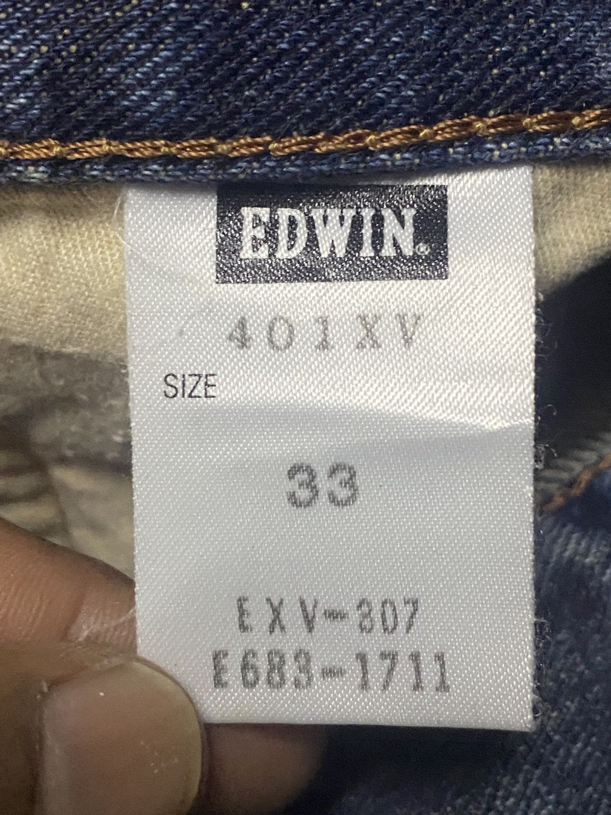 Edwin Edwin 401 XV Mud Wash Splatter Distressed Flare Jeans Size US 34 / EU 50 - 21 Thumbnail