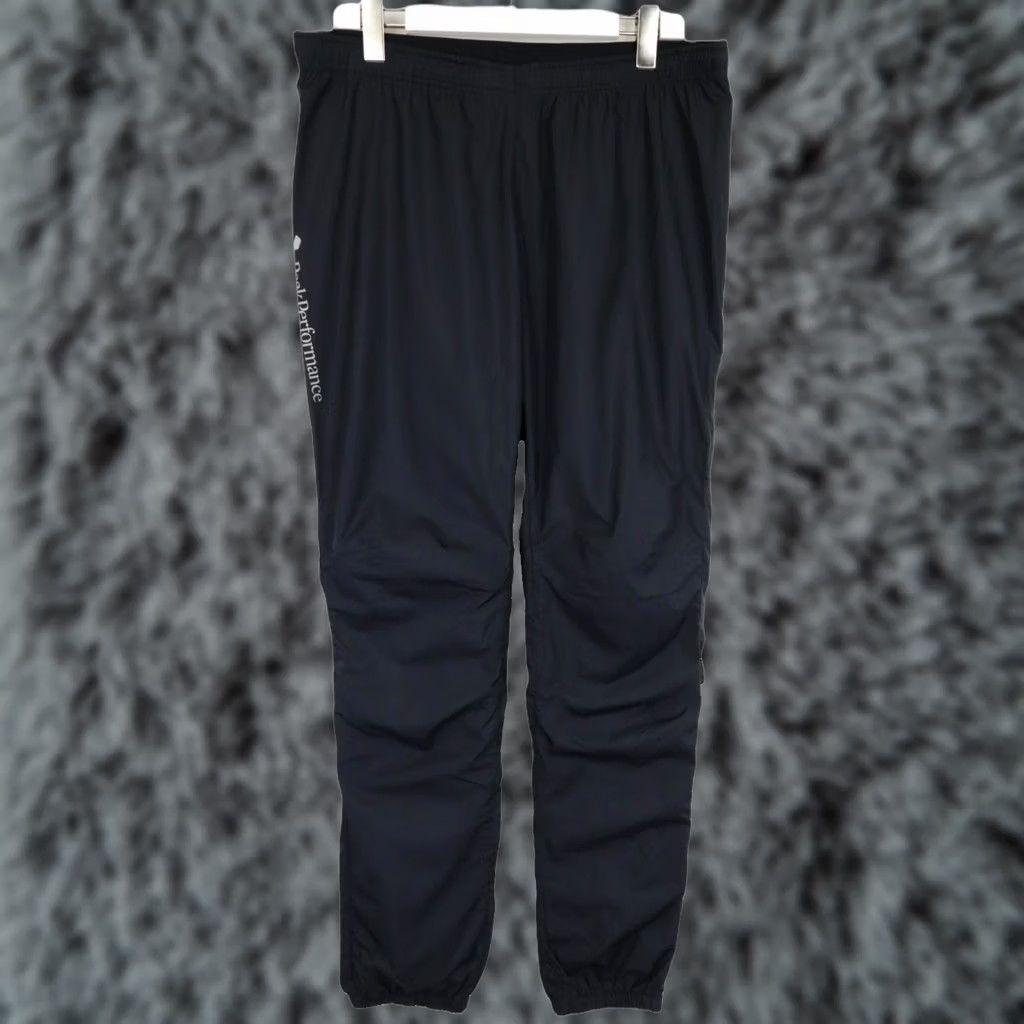 Peak Performance PEAK PERFORMANCE Valan P Trousers Men's LARGE Black Logo Stretchy Waist Size US 33 - 1 Thumbnail