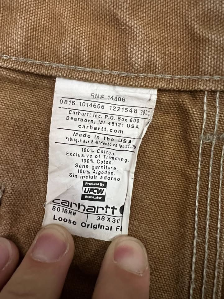 Carhartt Vintage Carhartt Double Knee Workpants Made In USA Size US 36 / EU 52 - 3 Thumbnail