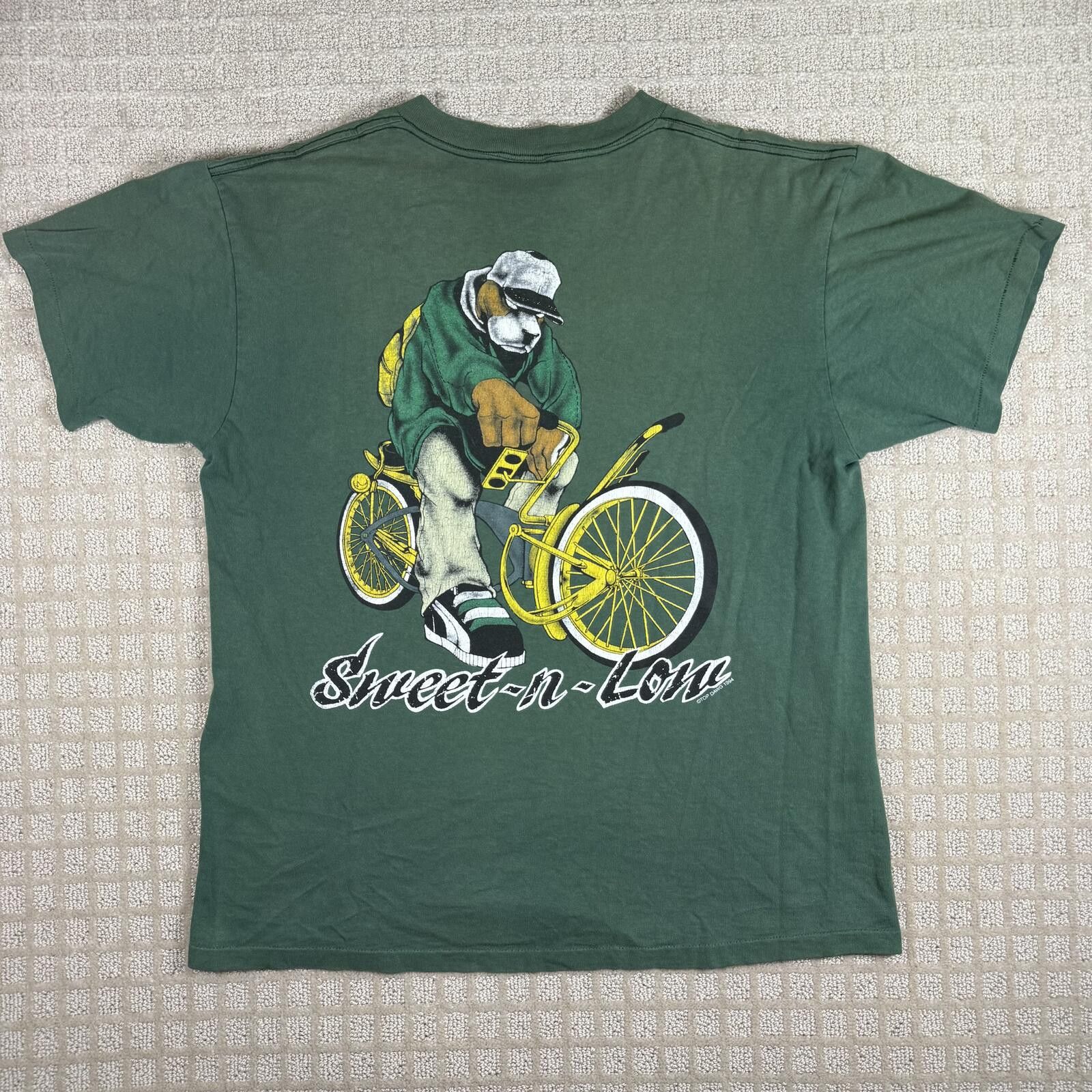 Other Vintage Top Dawg 1994 Single Stitch USA Tee Large Size US L / EU 52-54 / 3 - 6 Thumbnail