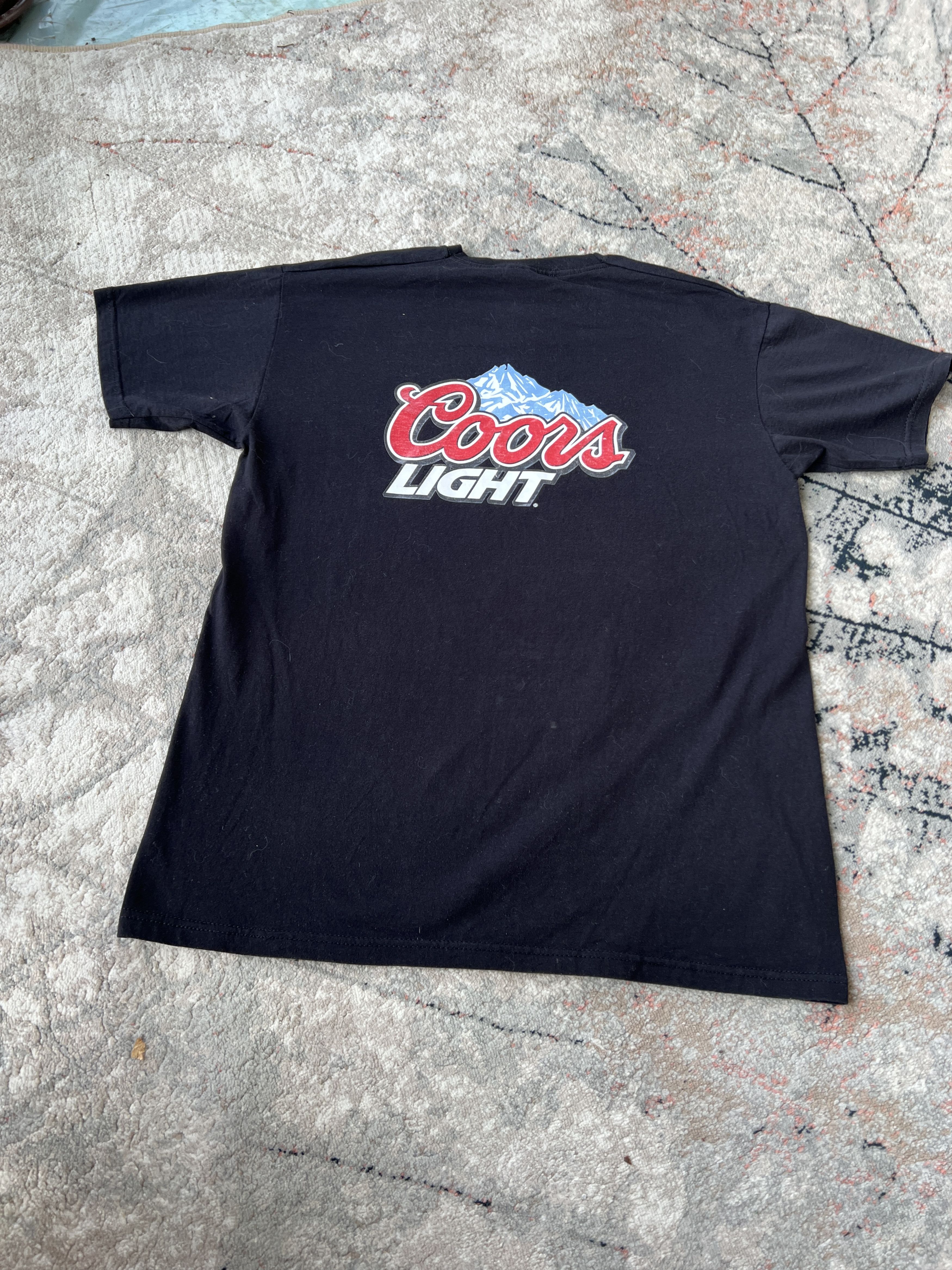 Fruit Of The Loom Vintage Coors Light Tee Size US M / EU 48-50 / 2 - 1 Thumbnail