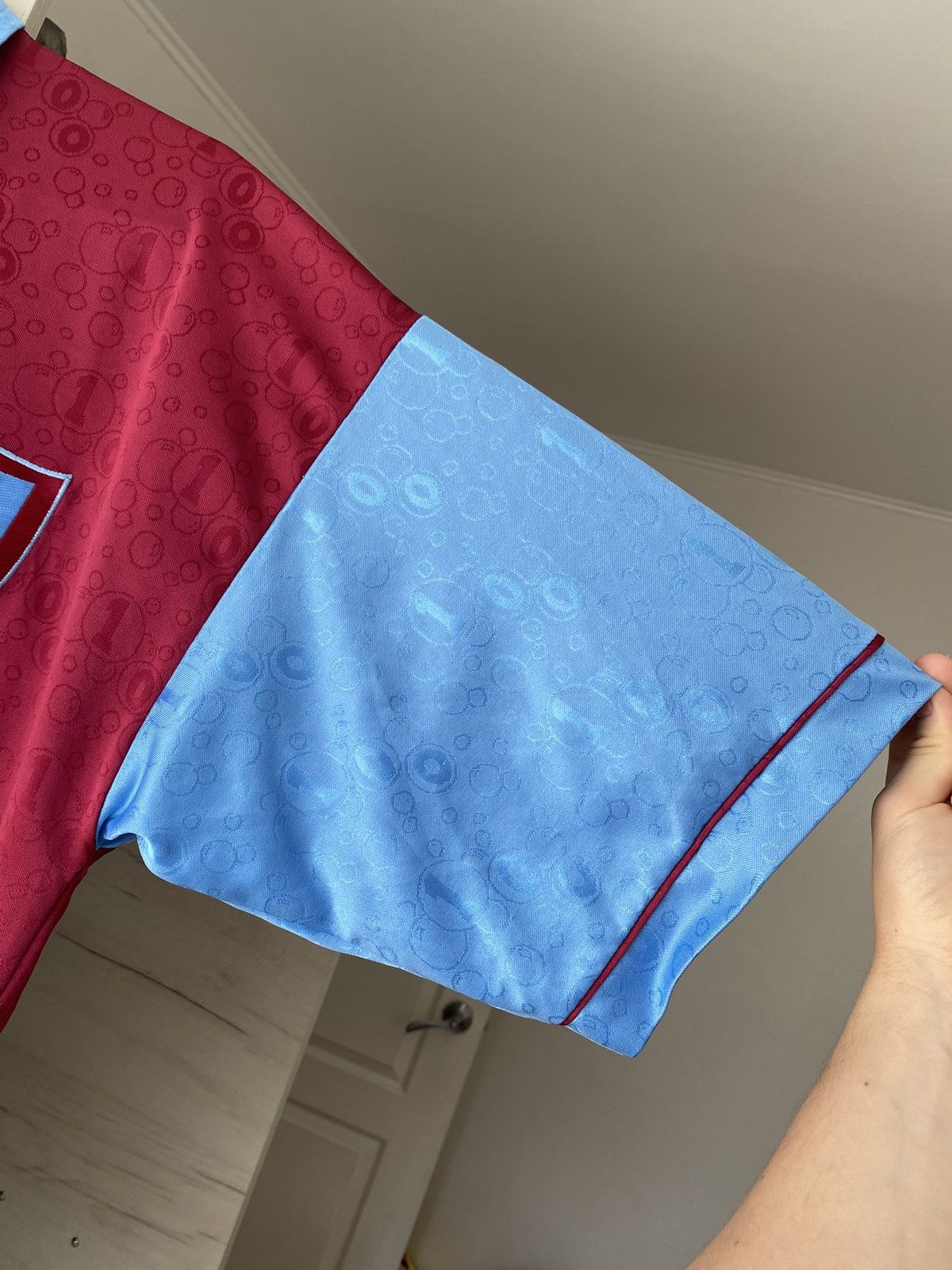 PONY West Ham Pony Home Jersey XXL Dagenham Motors Long Sleeve Size US XXL / EU 58 / 5 - 5 Thumbnail