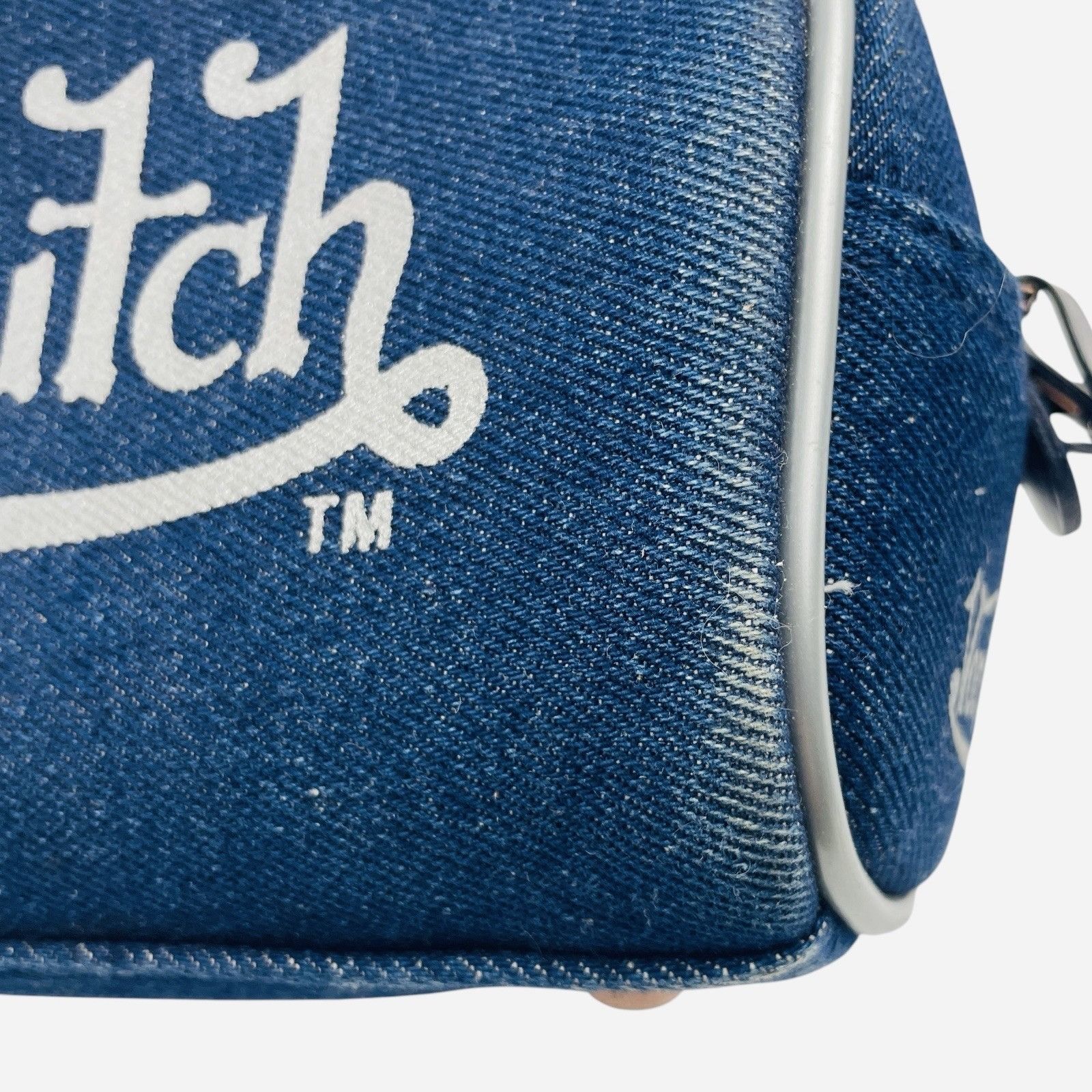 Von Dutch RARE Vintage 2000s Von Dutch Denim Mini Bowling Bag Purse Size ONE SIZE - 20 Thumbnail