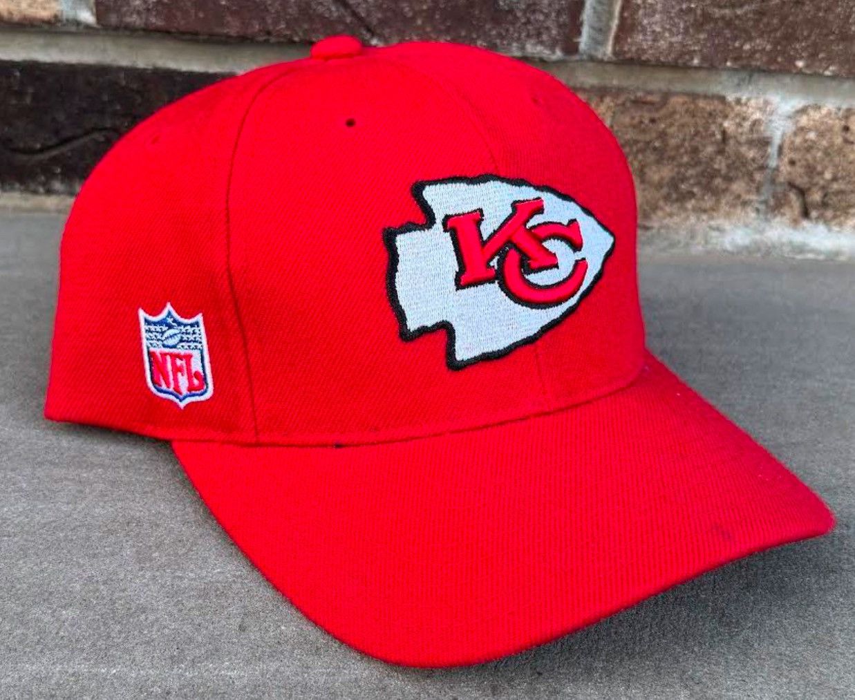 NFL Vintage Reebok Kansas City On Field Strapback Size ONE SIZE - 2 Thumbnail