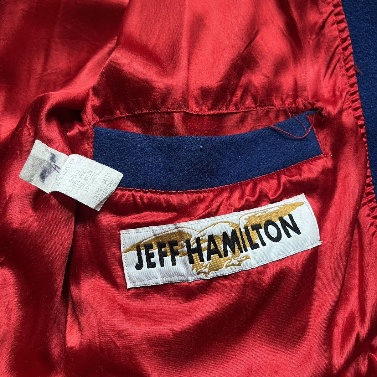 Jeff Hamilton RARE vintage jeff hamilton NBA patches jacket Size US XXL / EU 58 / 5 - 6 Thumbnail