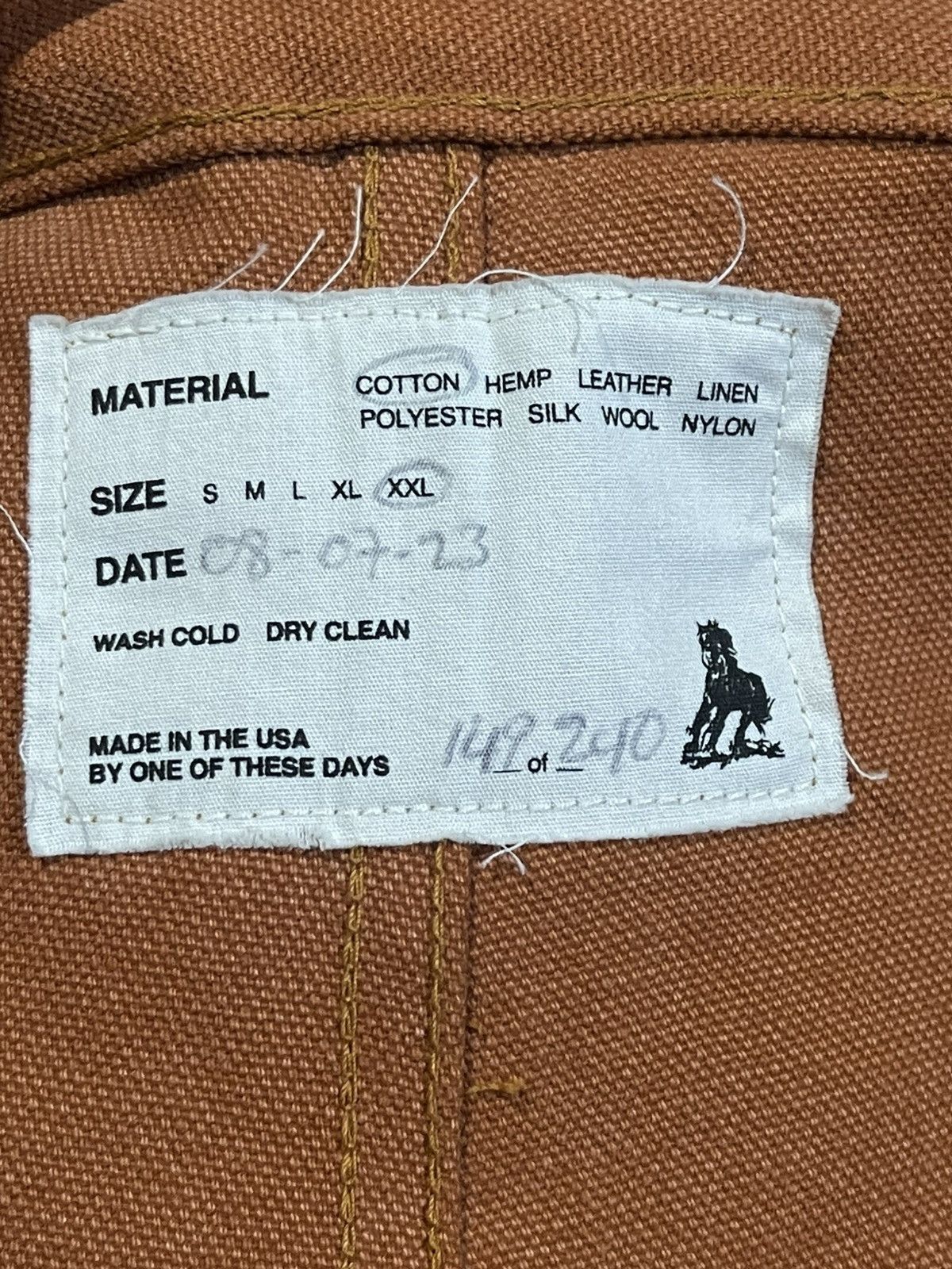 One of These Days Rust Painters Pants Size US 38 / EU 54 - 4 Thumbnail