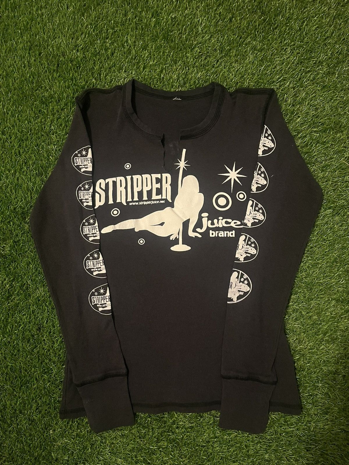 Other Y2K Stripper Juice Thermal Top Size S / US 4 / IT 40 - 2 Thumbnail