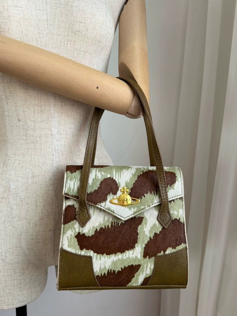 Vivienne Westwood Marmot Saturn briefcase