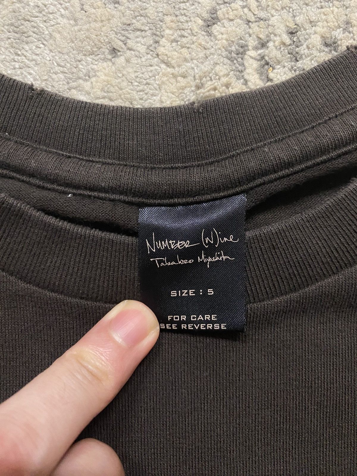 Number (N)ine AW04 War Is Terrorism Too Tee Size US XL / EU 56 / 4 - 7 Thumbnail