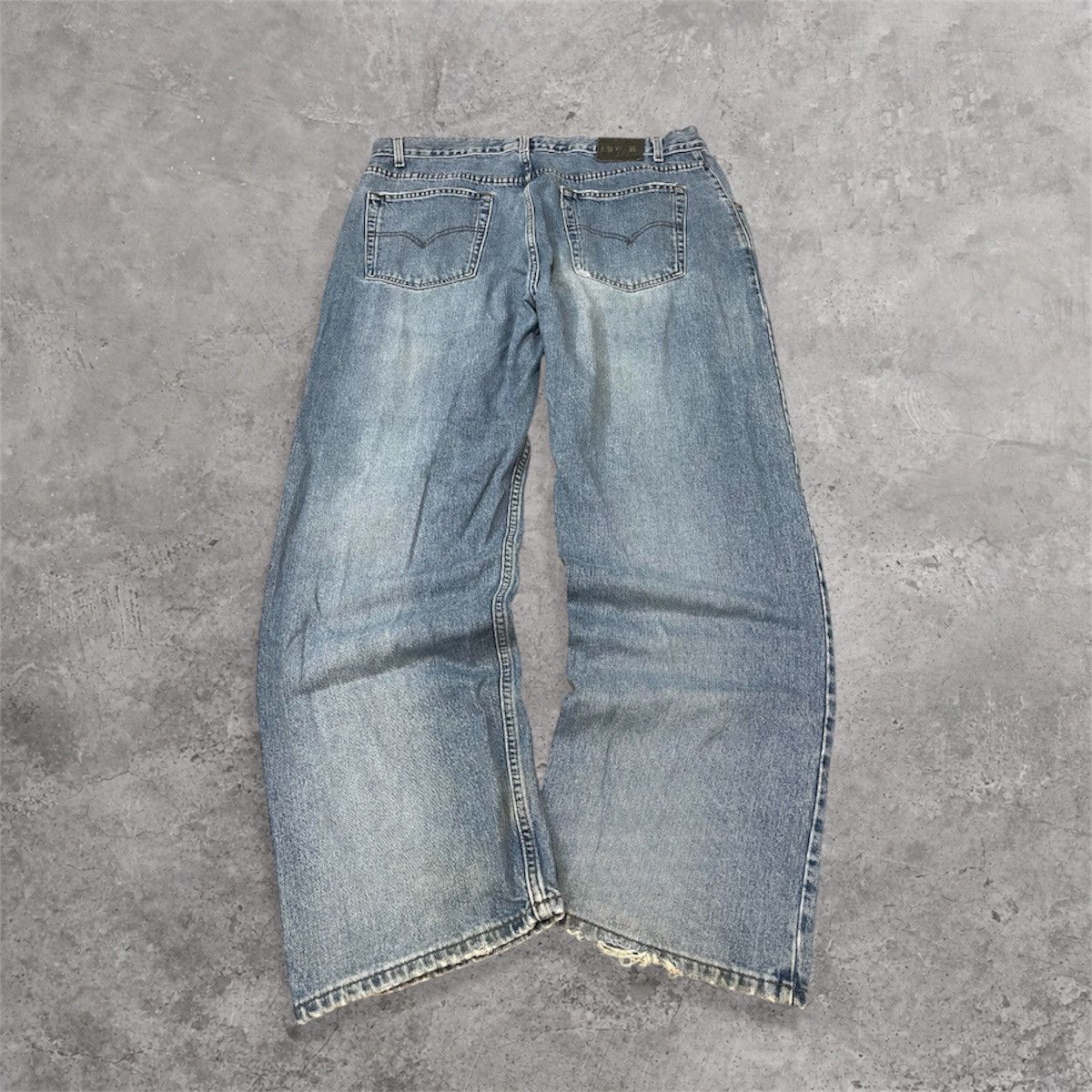 Levi's VINTAGE Levis Silvertab Jeans Mens 40x32 Blue Denim Washed Size US 40 / EU 56 - 2 Thumbnail