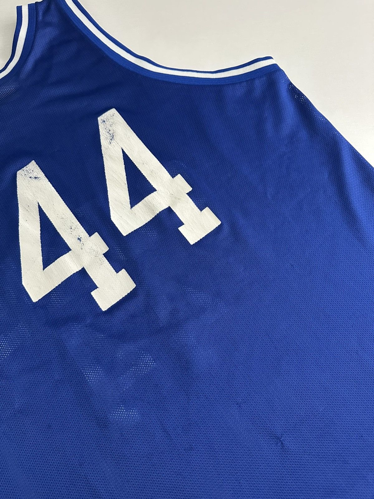 Logo Athletic × Vintage Vintage 90s Duke Blue Devils Logo Athletic Basketball Jersey Size US XL / EU 56 / 4 - 12 Thumbnail