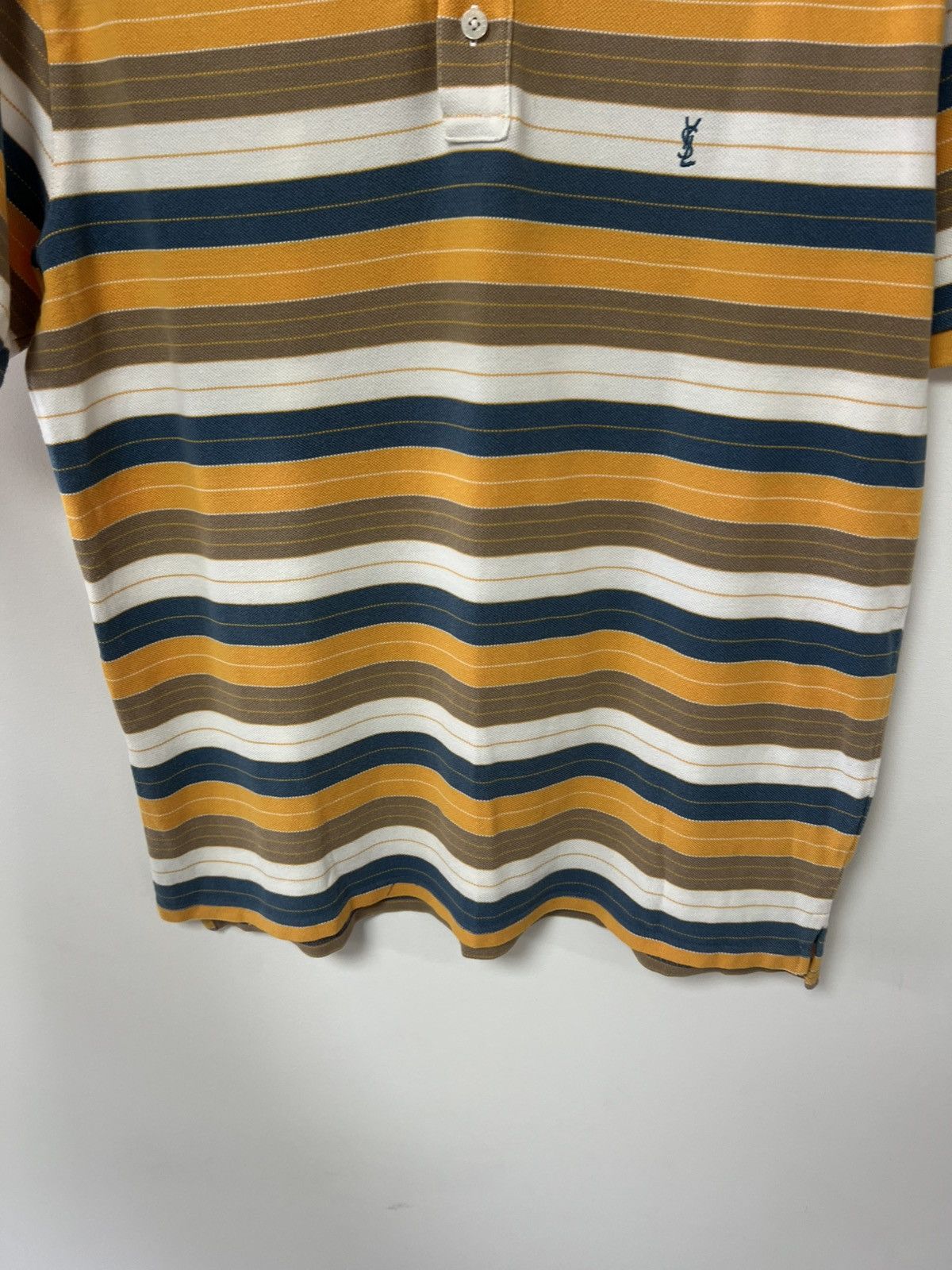 Yves Saint Laurent Hype Yves Saint Lauren Polo T Shirt YSL Luxury Mens sz XL Size US XL / EU 56 / 4 - 14 Thumbnail