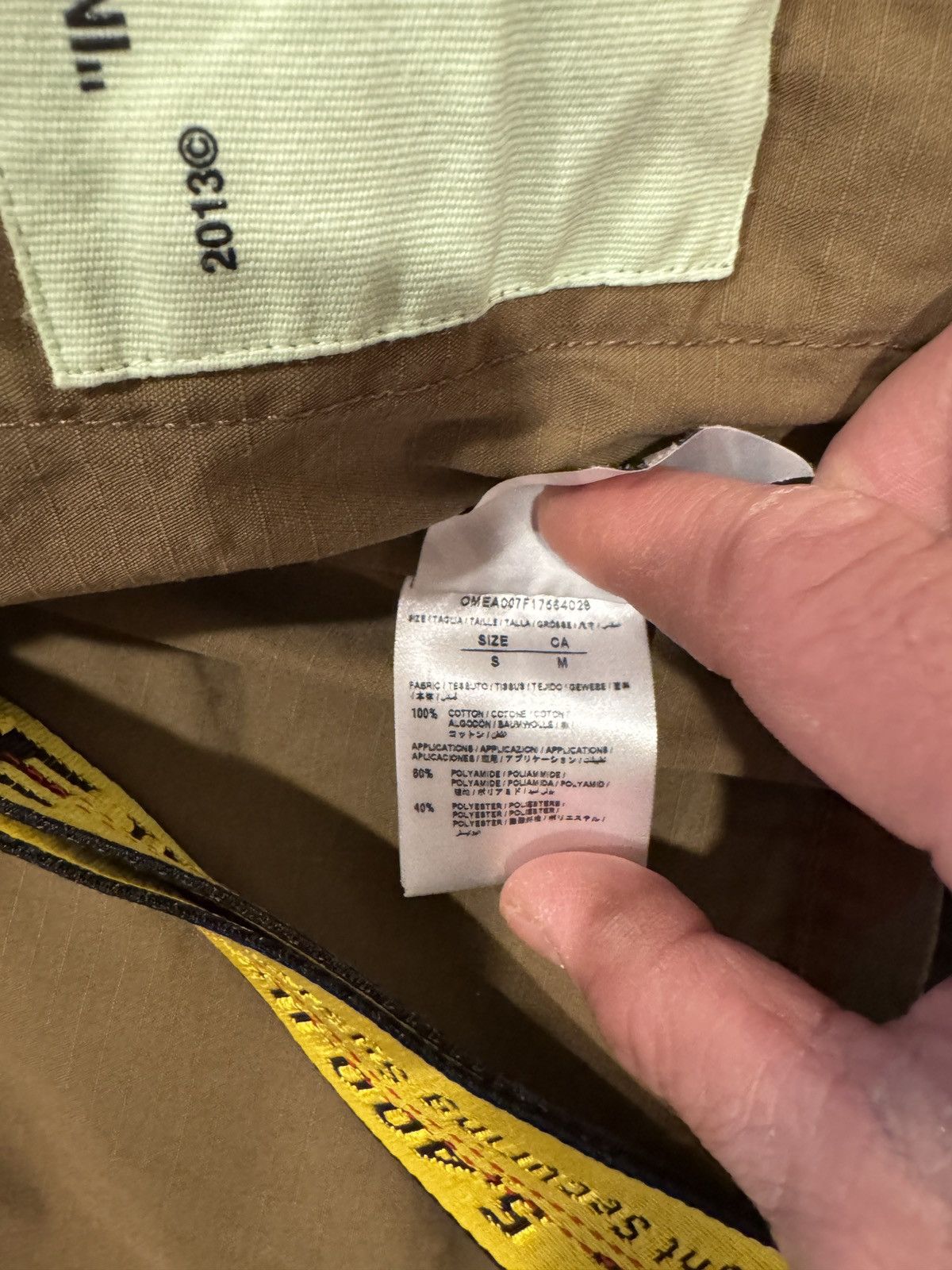 Off-White Off White camo jacket size S Size US S / EU 44-46 / 1 - 11 Thumbnail