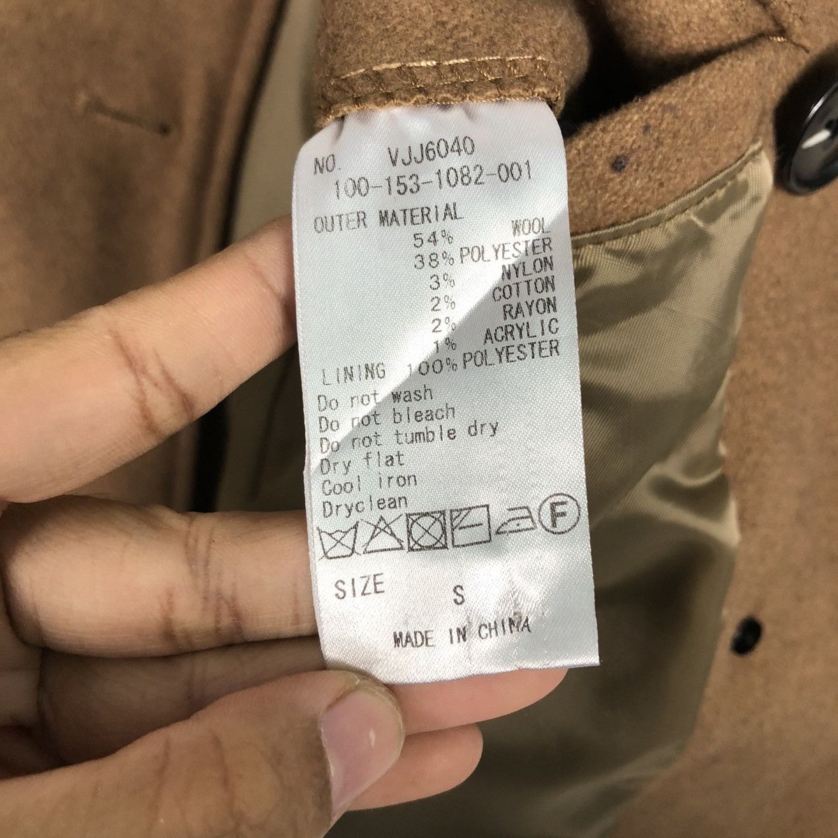 Japanese Brand × Vanquish 📌Vintage Wool Jacket Vanquish Double Breast Issey Miyake Size US S / EU 44-46 / 1 - 21 Thumbnail