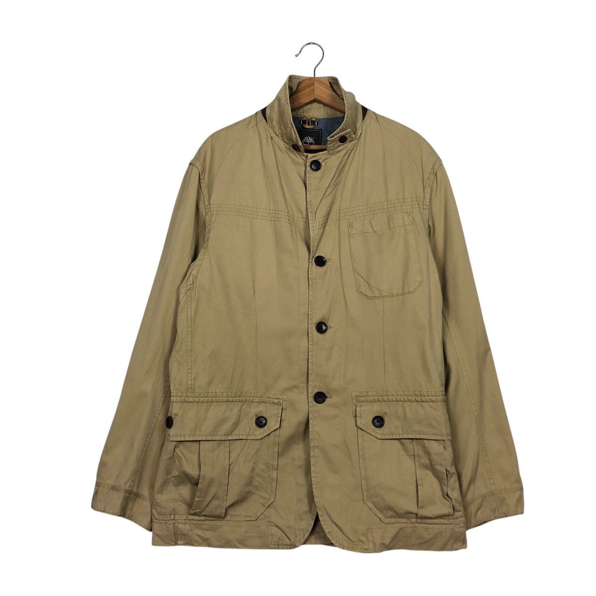 Japanese Brand 📌Vintage Chore Worker Jacket Timberland Button Size US XL / EU 56 / 4 - 2 Thumbnail