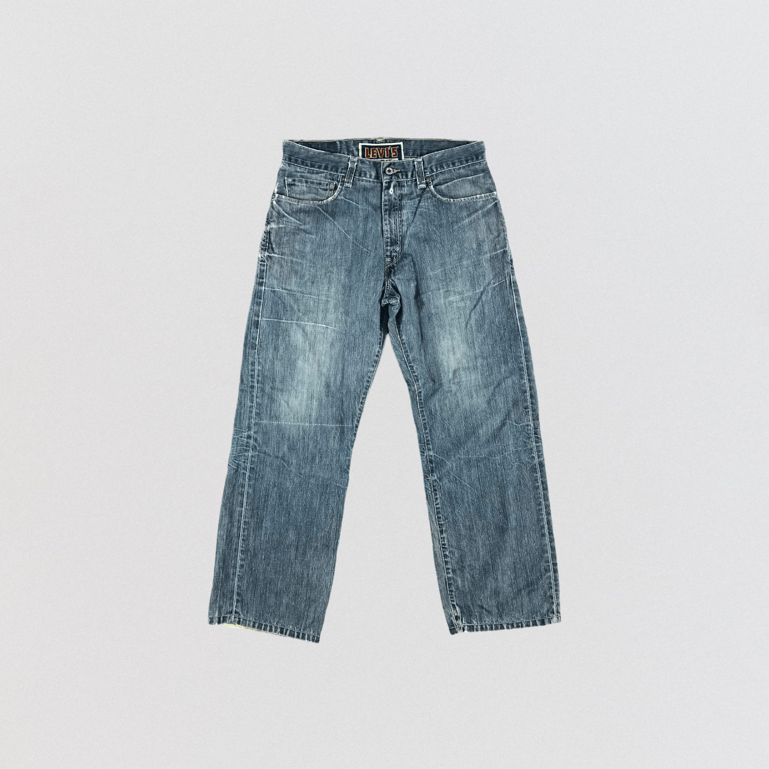 Levi's × Vintage Vintage Blue Wash Levis 569 Jeans-JM2942 Size US 34 / EU 50 - 1 Thumbnail