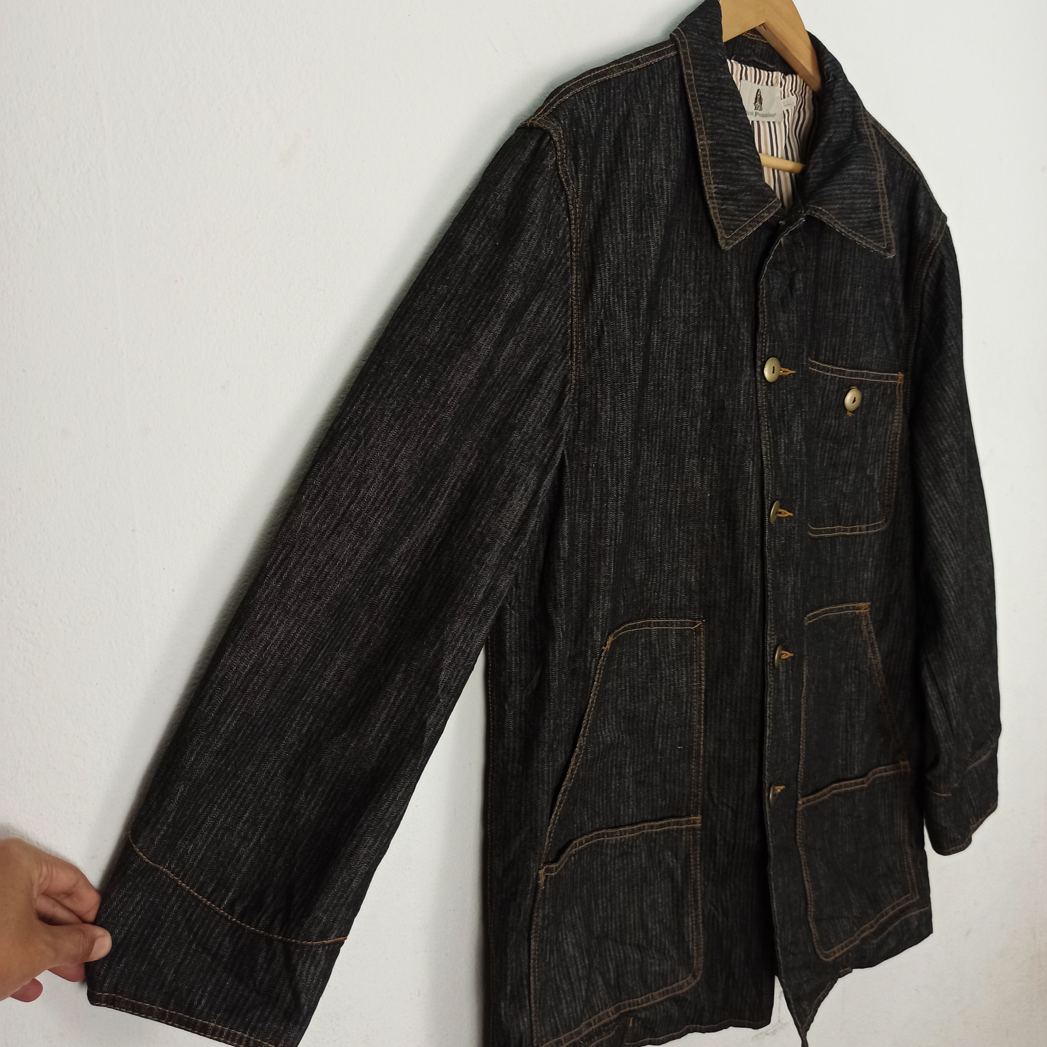 14th Addiction Hush Puppies Denim Jacket Like Jacket 14th Addiction/LGB Size US XL / EU 56 / 4 - 8 Thumbnail