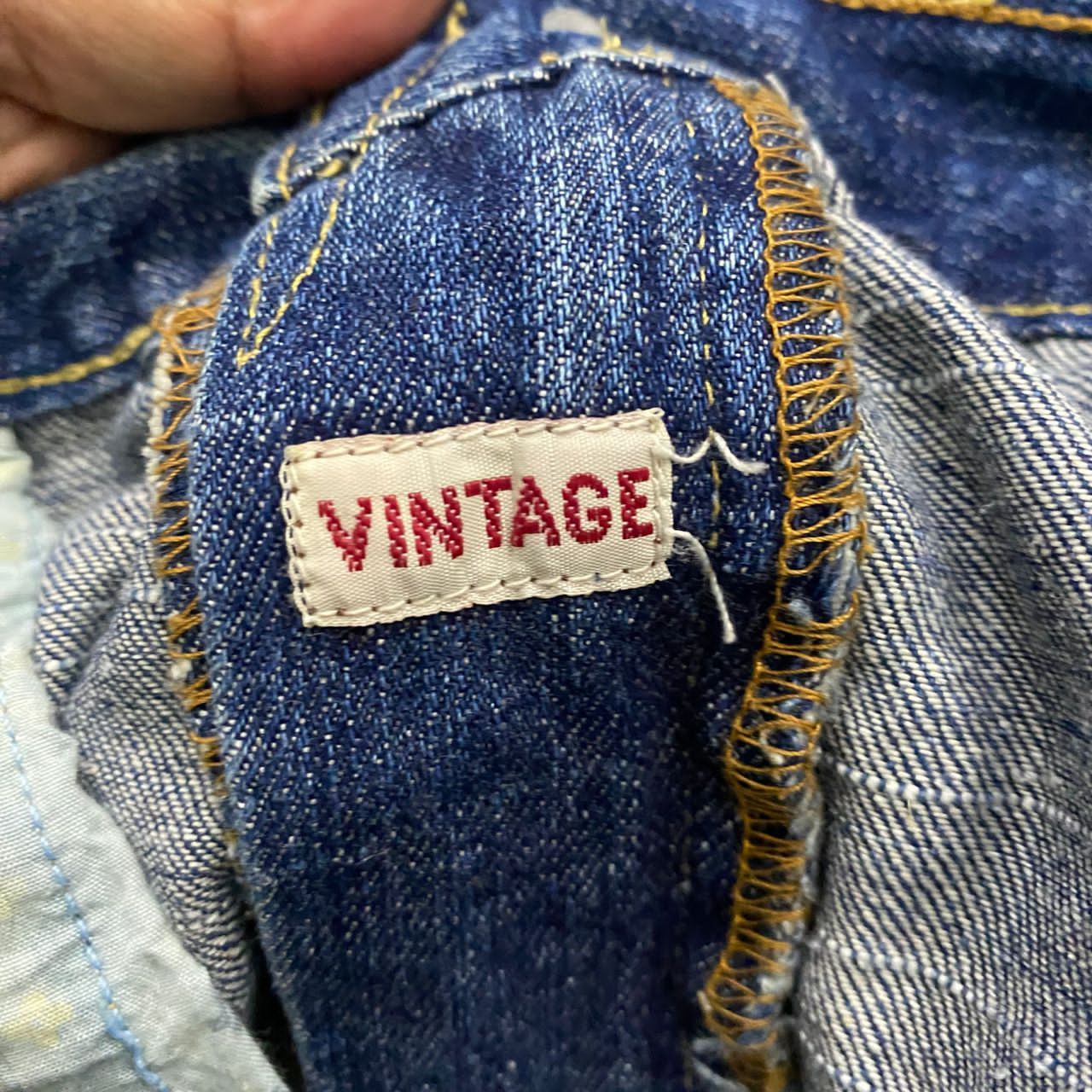 If Six Was Nine 💥Best Offer💥Vintage Ezra Fitch Patchwork Denim Size US 34 / EU 50 - 18 Thumbnail