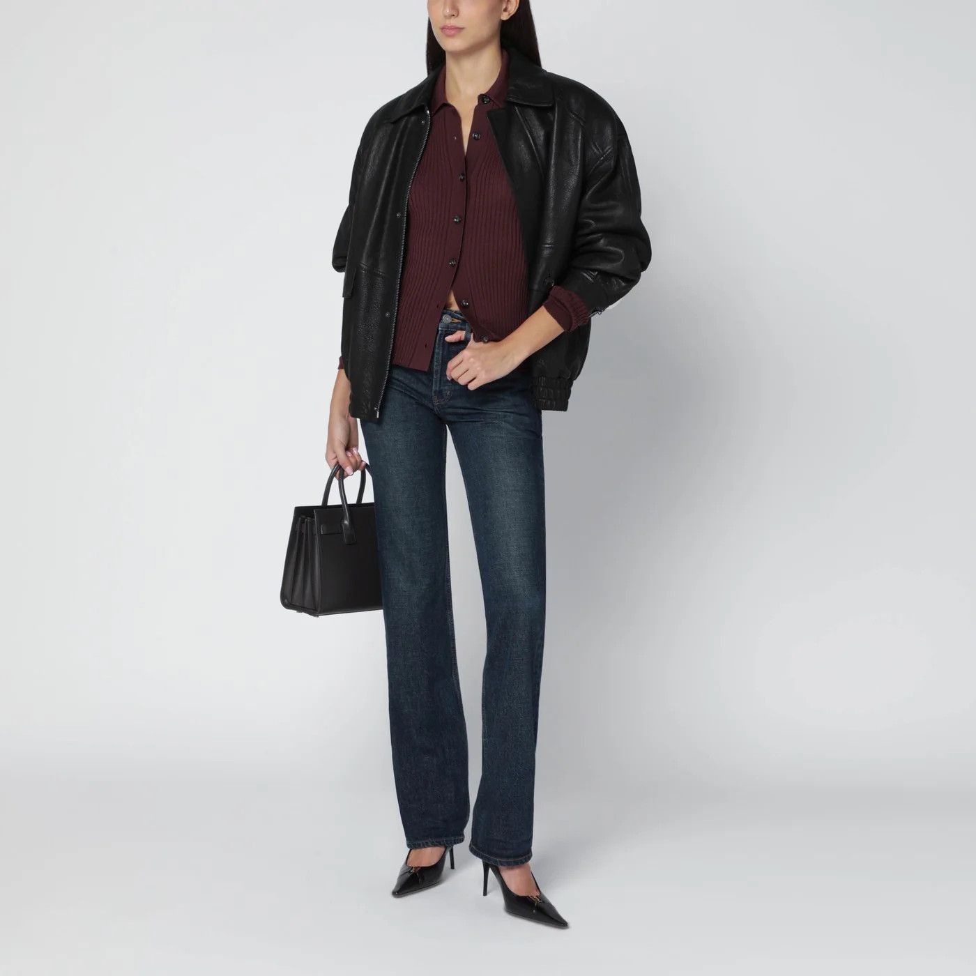 Saint Laurent Paris o1d2blof0526 Indigo Denim Jeans in Blue Size 27" / US 4 / IT 40 - 2 Thumbnail