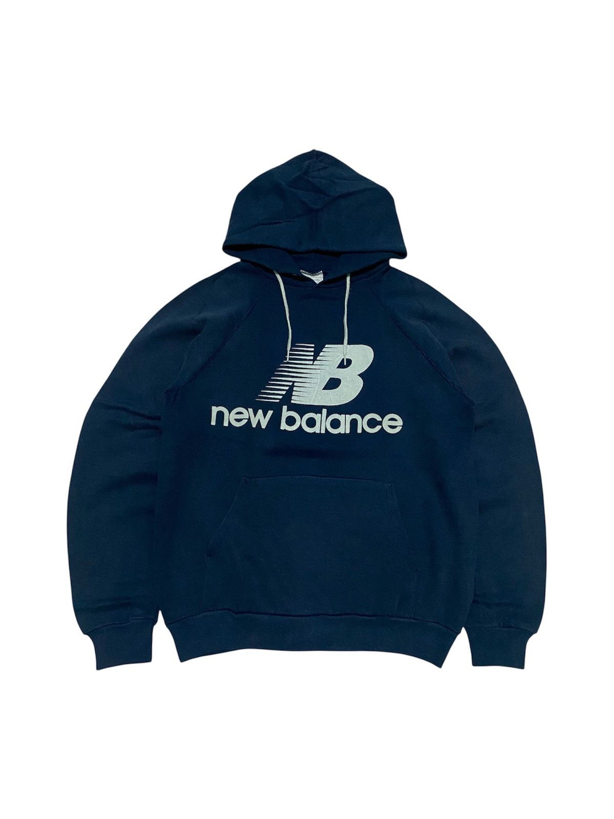 New Balance OG Vintage 90s New Balance Big Logo Pullover Hoodie Size US M / EU 48-50 / 2 - 1 Thumbnail