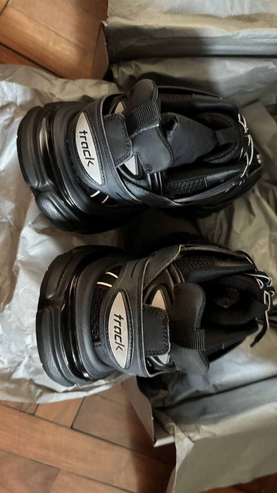 Balenciaga Balenciaga Black Track 1.0 Size US 10 / EU 43 - 7 Thumbnail