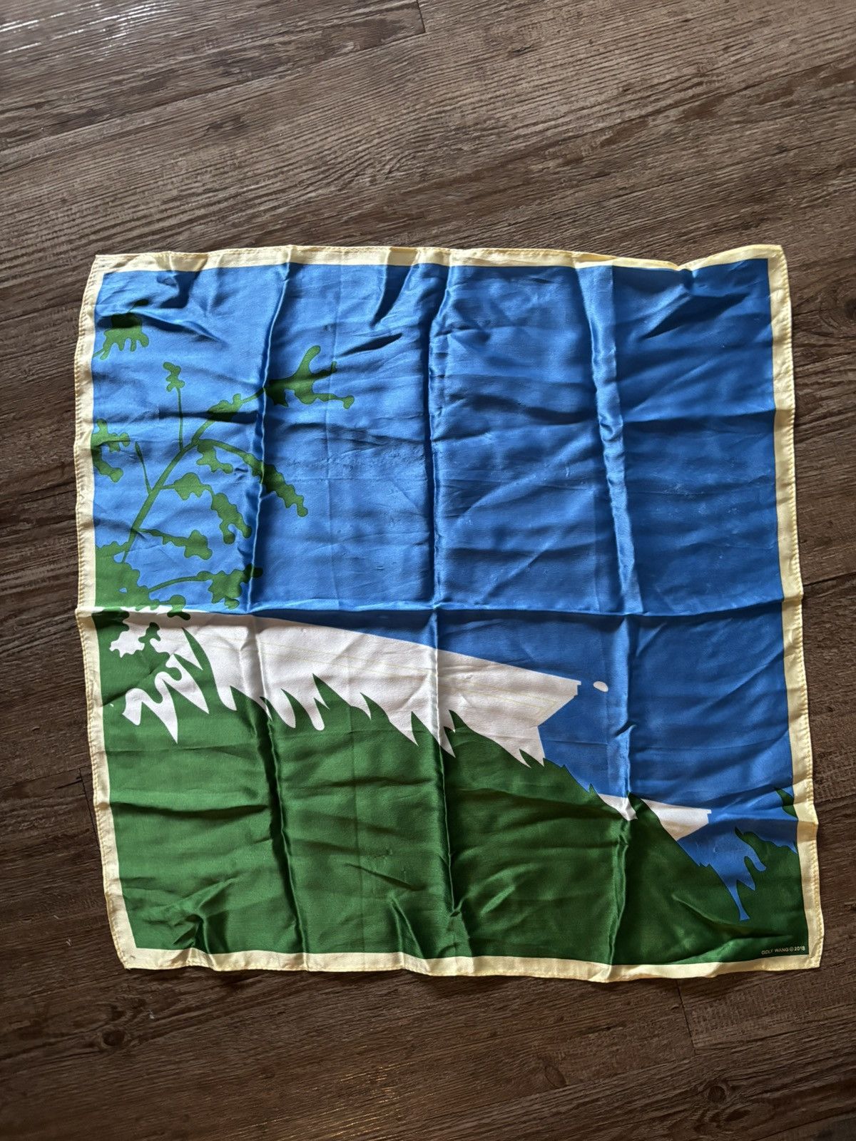 Golf Wang Golf Silk Pocket Square Size 42 - 2 Thumbnail
