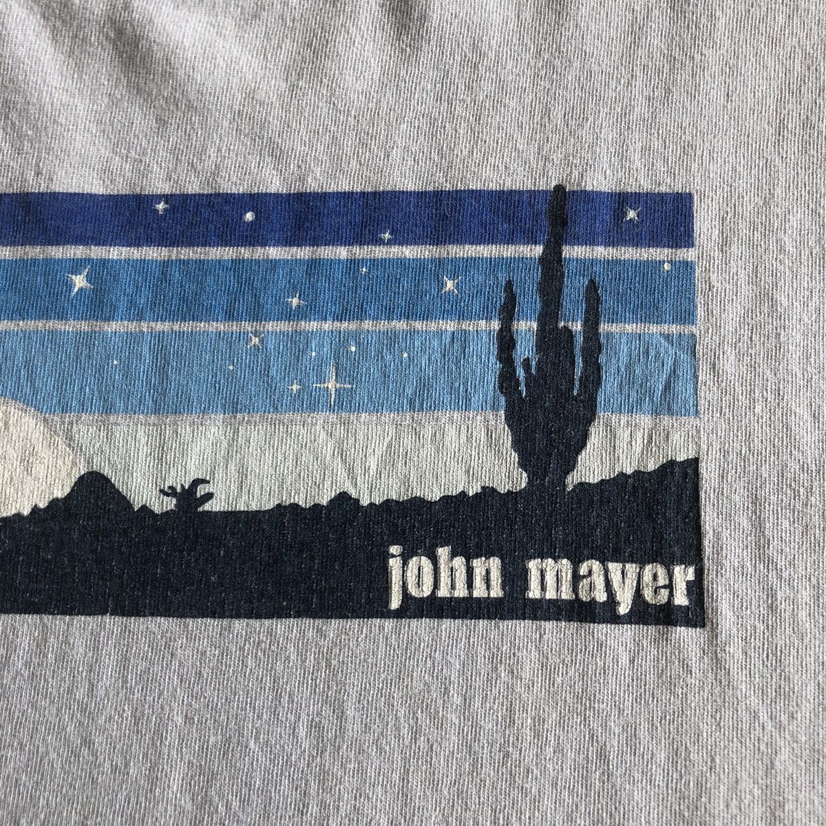Vintage John Mayer Summer Tour 2002 Light Gray Size L Size US L / EU 52-54 / 3 - 4 Thumbnail