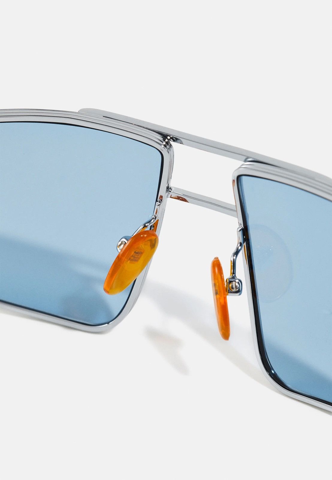 Han Kjobenhavn !DS! SS23 Han Kjobenhavn Demo High Silver Blue Sunglasses Size ONE SIZE - 4 Thumbnail