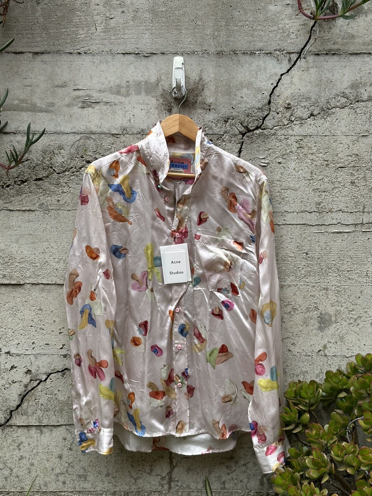 Acne Studios RARE GRAIL Acne Studios exclusive printed button up shirt Size US M / EU 48-50 / 2 - 2 Thumbnail