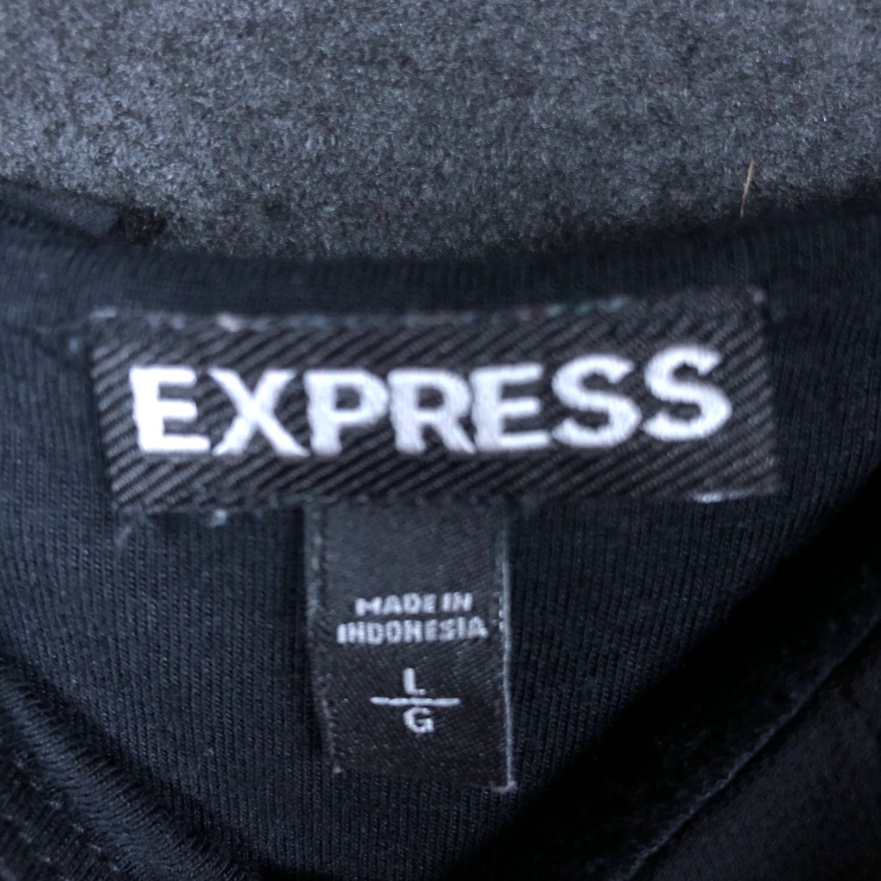 Express Express Blouse Sleeveless Tank Peplum Pleated Large Black Women's Size L / US 10 / IT 46 - 6 Thumbnail