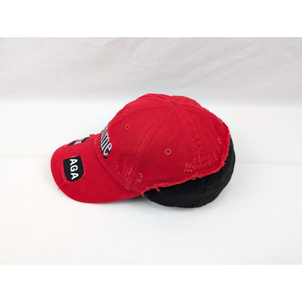 Balenciaga o1rshd1 Size: L / Upcycled Mesh Up Cotton Drill Hat / Cap Size ONE SIZE - 7 Thumbnail