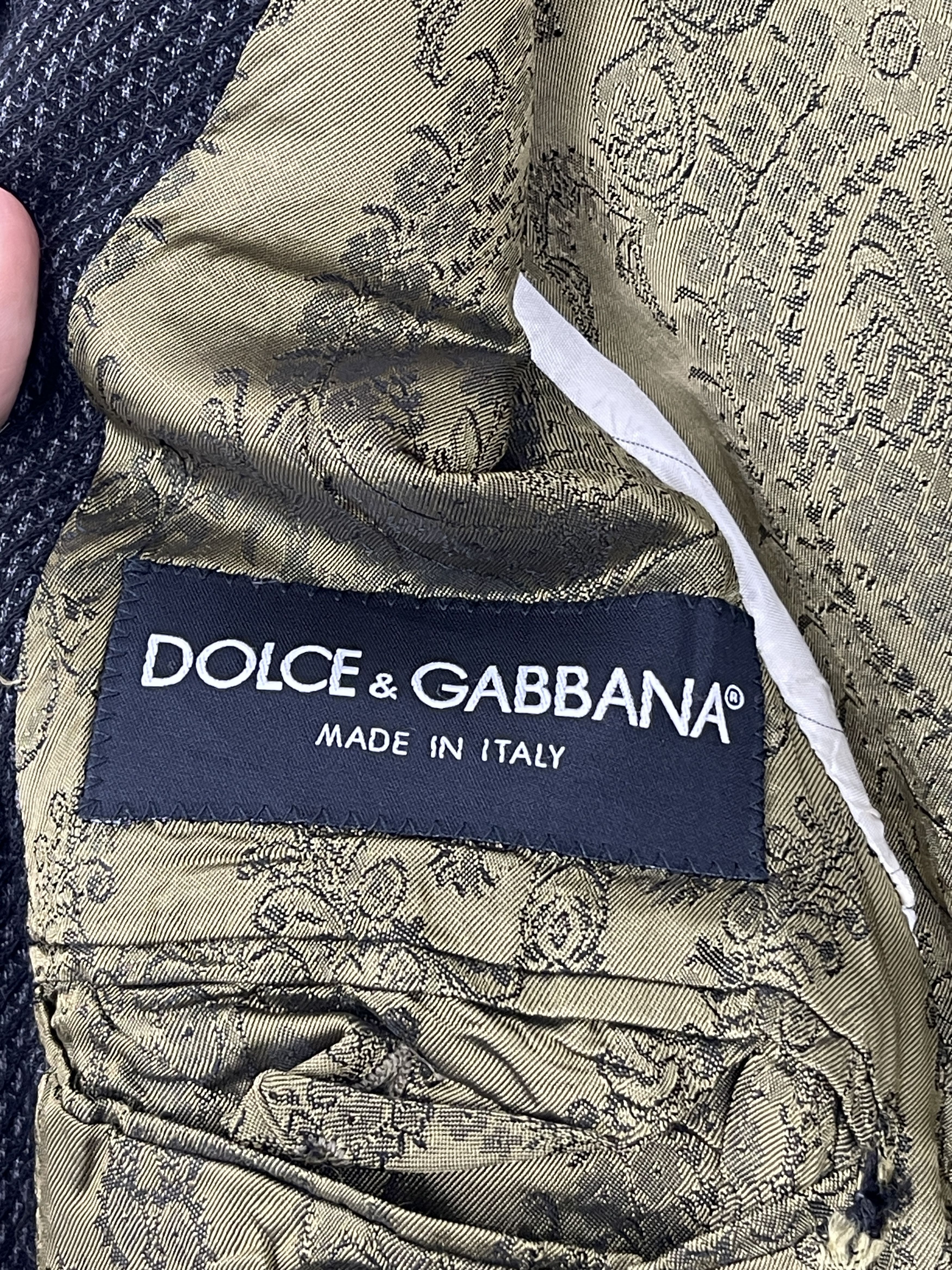 Dolce & Gabbana Vintage Dolce & Gabbana Wool Button Up Jacket JA0030 Size US S / EU 44-46 / 1 - 5 Thumbnail