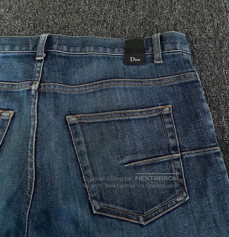 Dior Dior Men's Blue Denim Jeans. Size US 30 / EU 46 - 4 Thumbnail