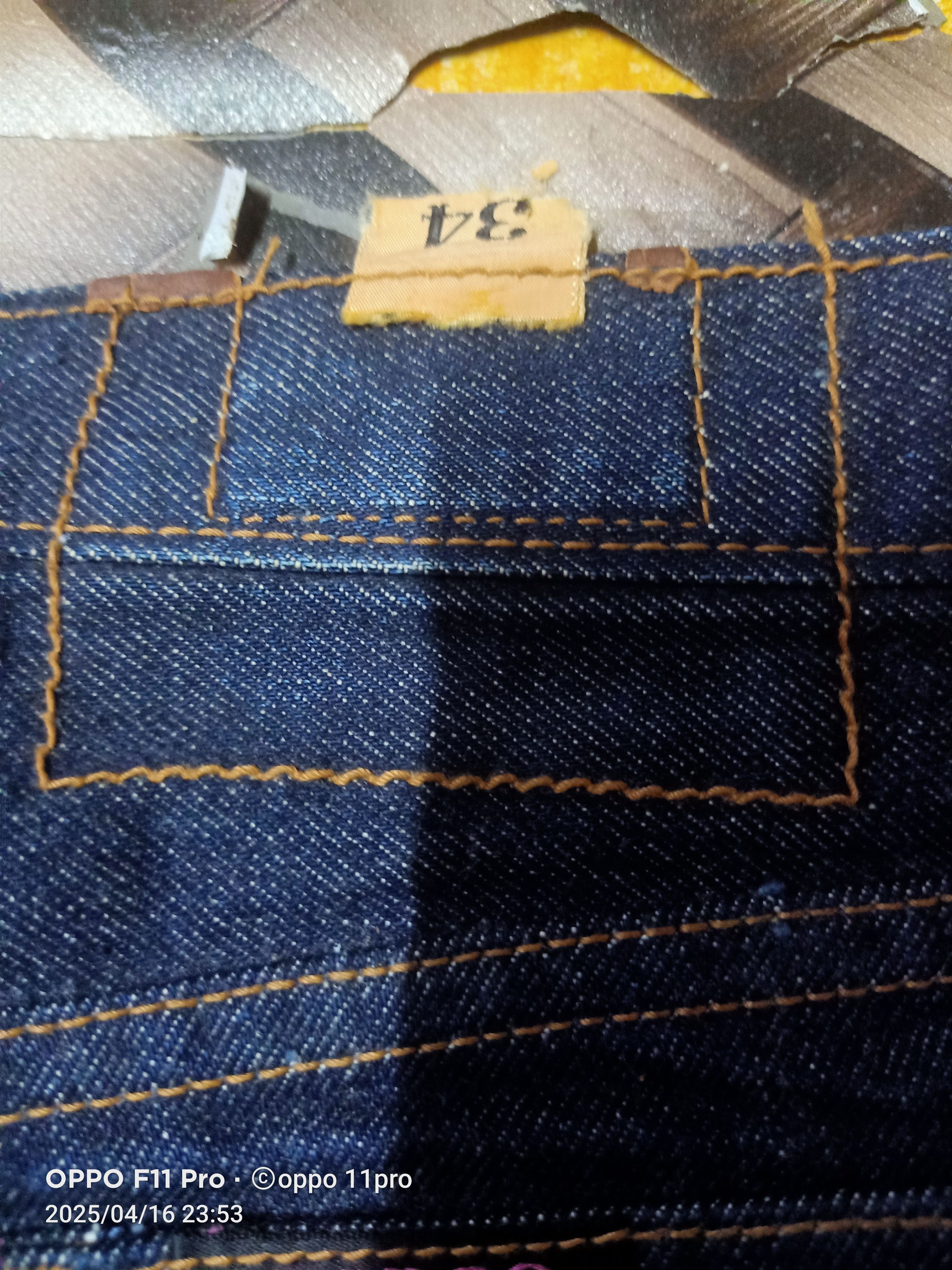 If Six Was Nine × Japanese Brand × Le Grande Bleu (L.G.B.) Modoc 90s Vtg Denim Flaredenim Loose Rise Rare Size US 32 / EU 48 - 6 Thumbnail